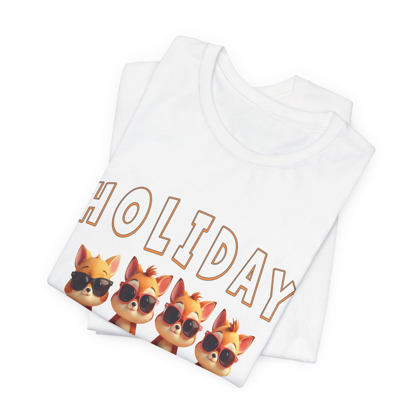 Holiday Squad Unisex Jersey Tee, Cute Pet T-shirt, Fun Family Shirt, Pet Lovers