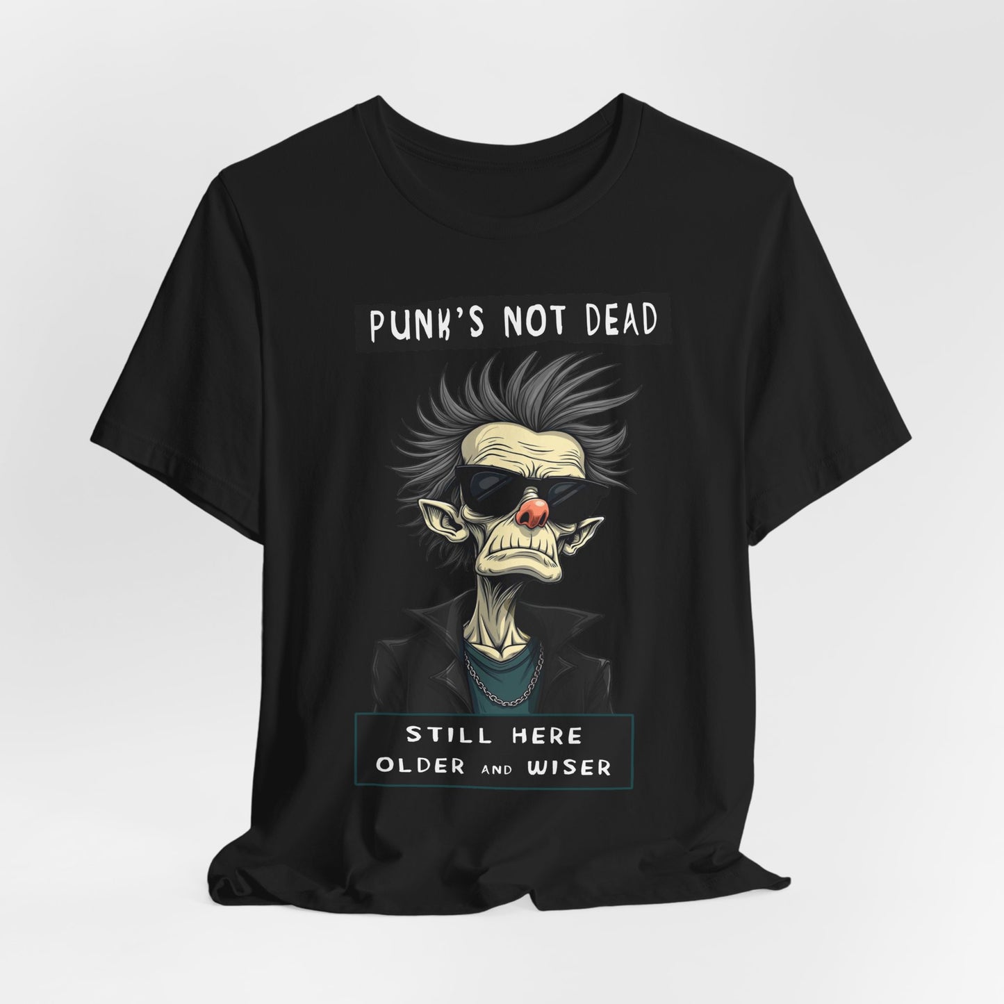 Punk's Not Dead Graphic Tee - Unisex Short Sleeve T-Shirt