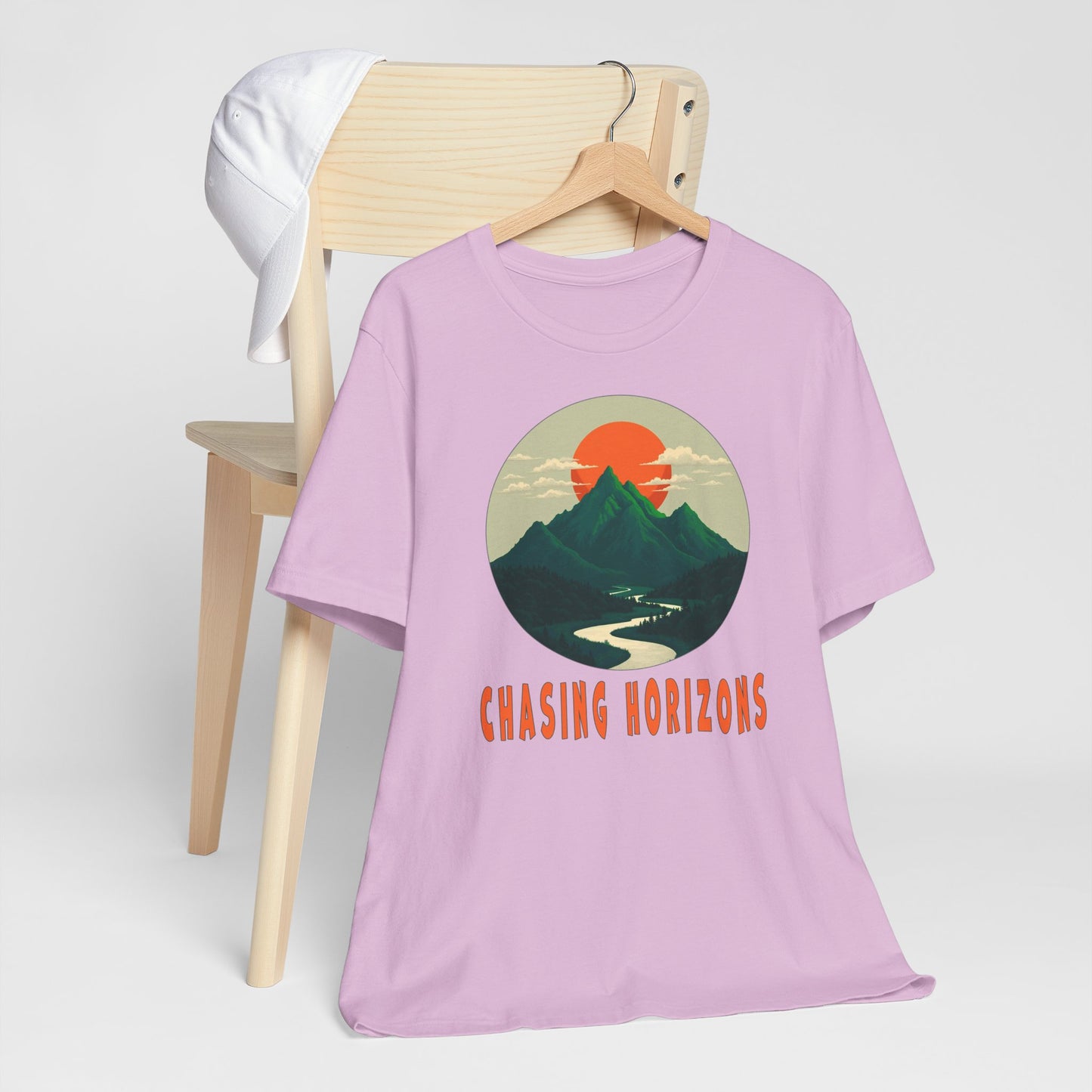 Chasing Horizons Unisex Short Sleeve Tee - Adventure Inspired T-Shirt