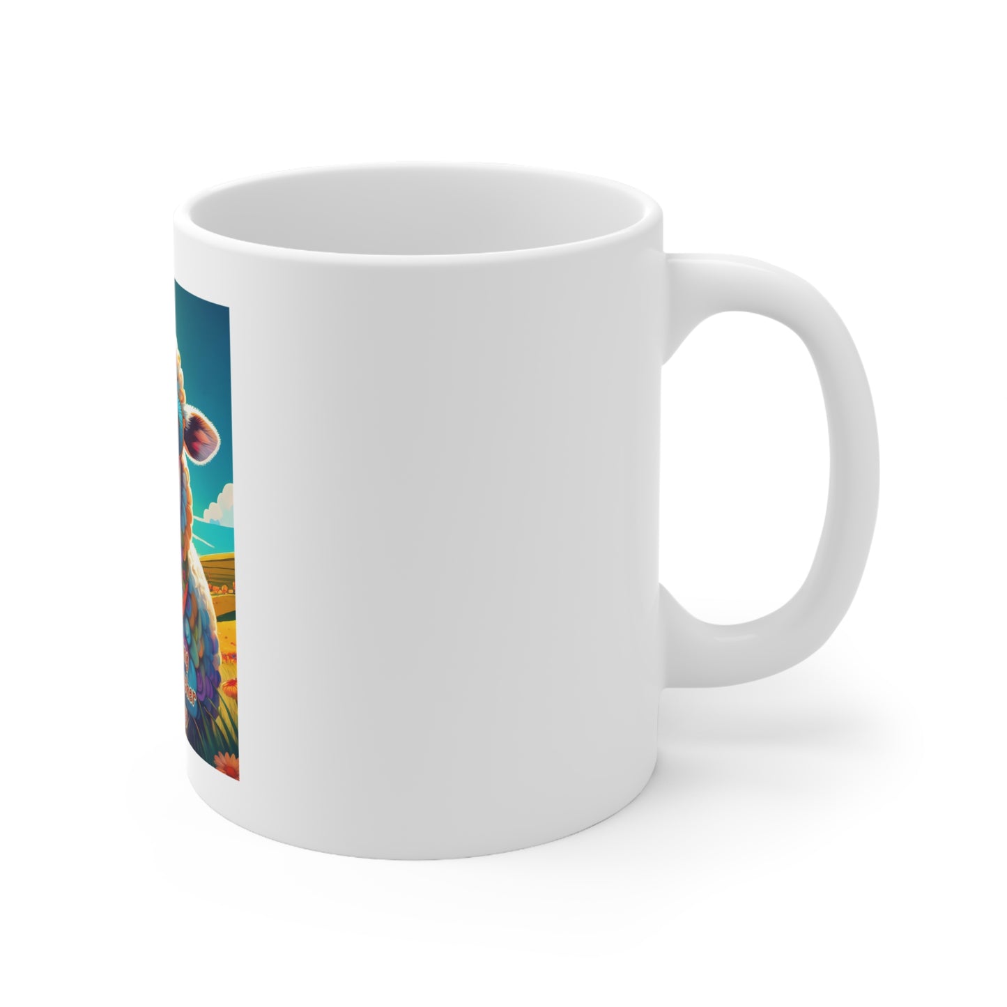 Whimsical Sheep Coffee Mug - Perfect for Cozy Mornings