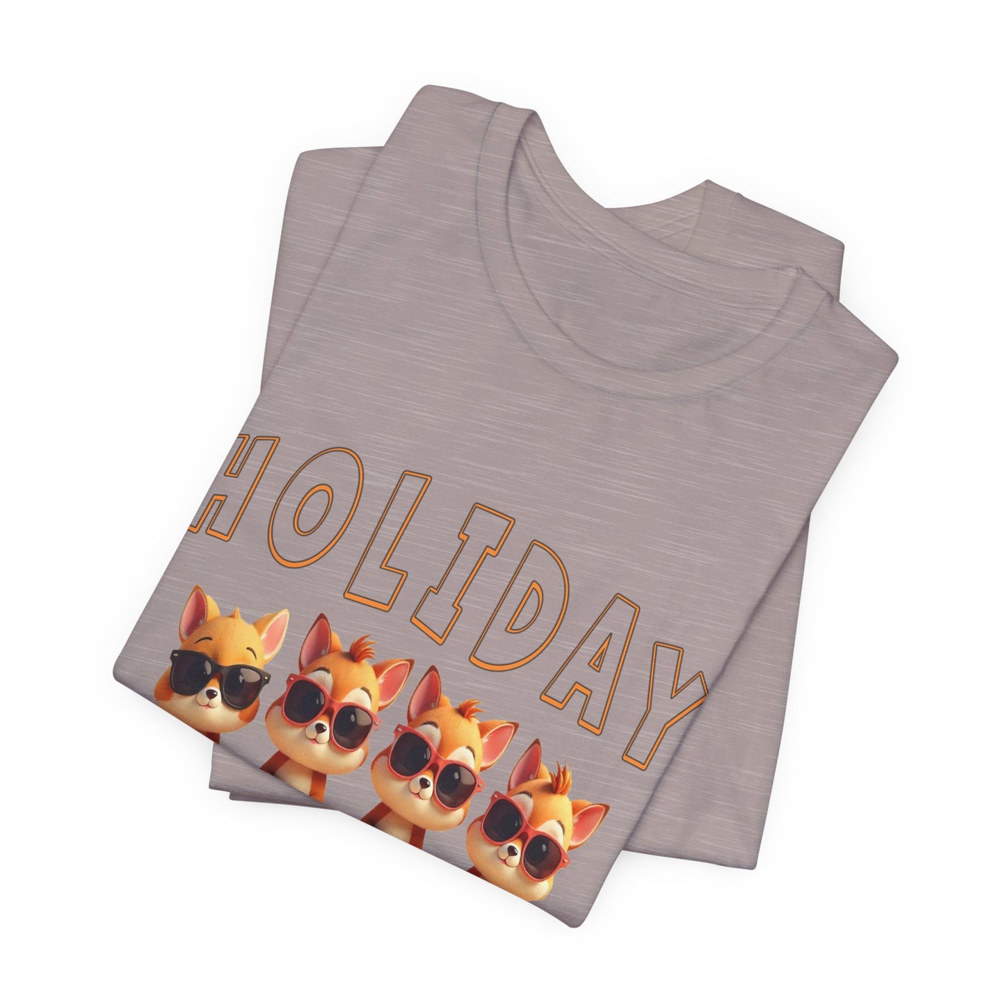 Holiday Squad Unisex Jersey Tee, Cute Pet T-shirt, Fun Family Shirt, Pet Lovers