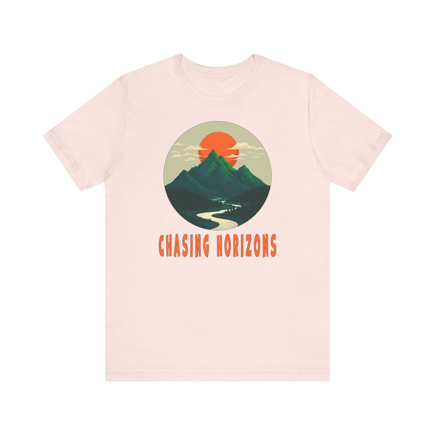 Chasing Horizons Unisex Short Sleeve Tee - Adventure Inspired T-Shirt