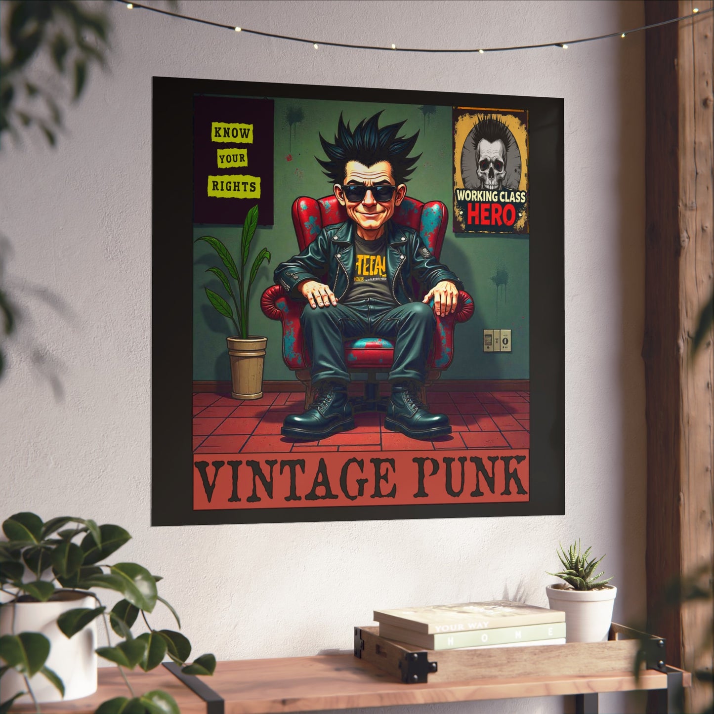 Vintage Punk Rocker Posters