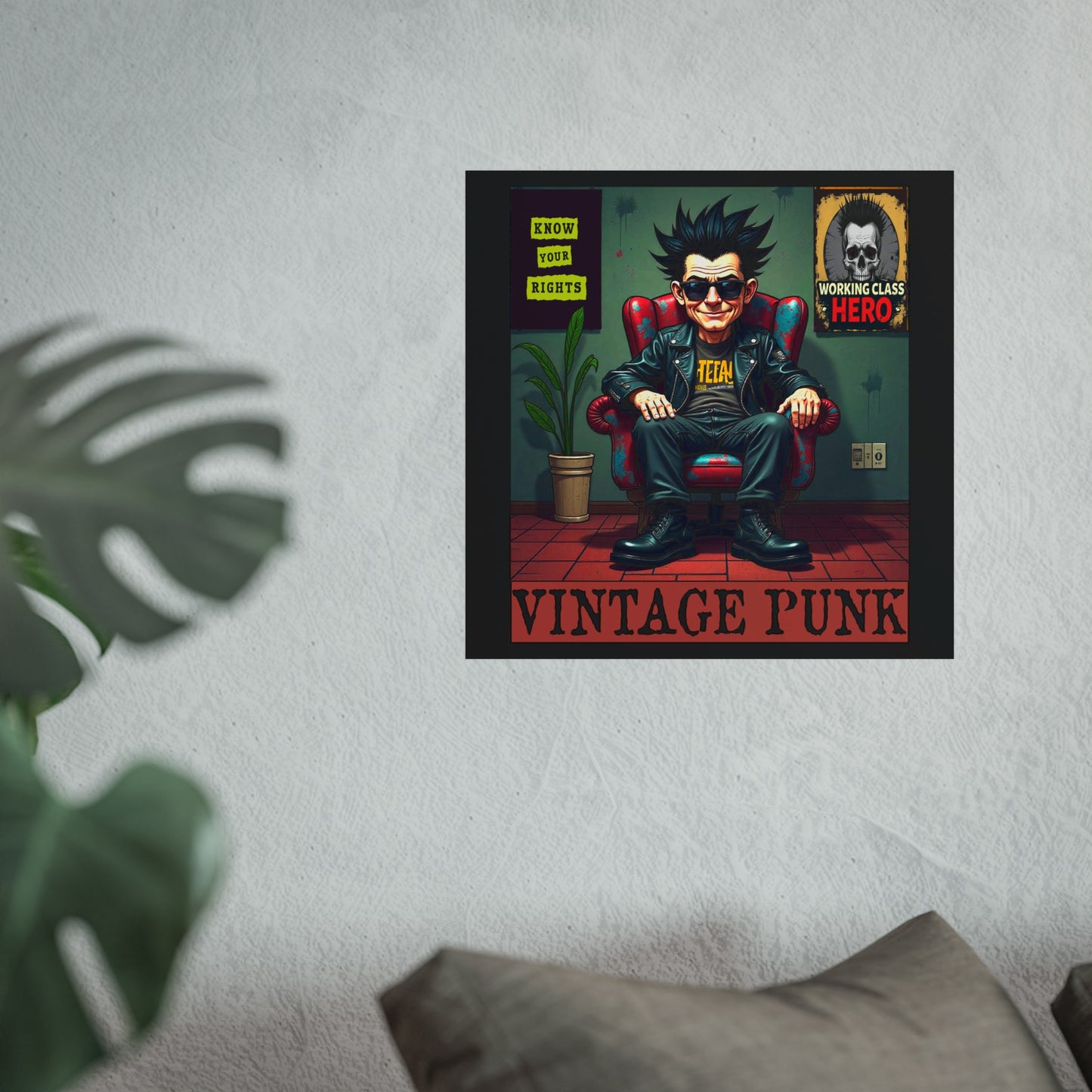 Vintage Punk Rocker Posters