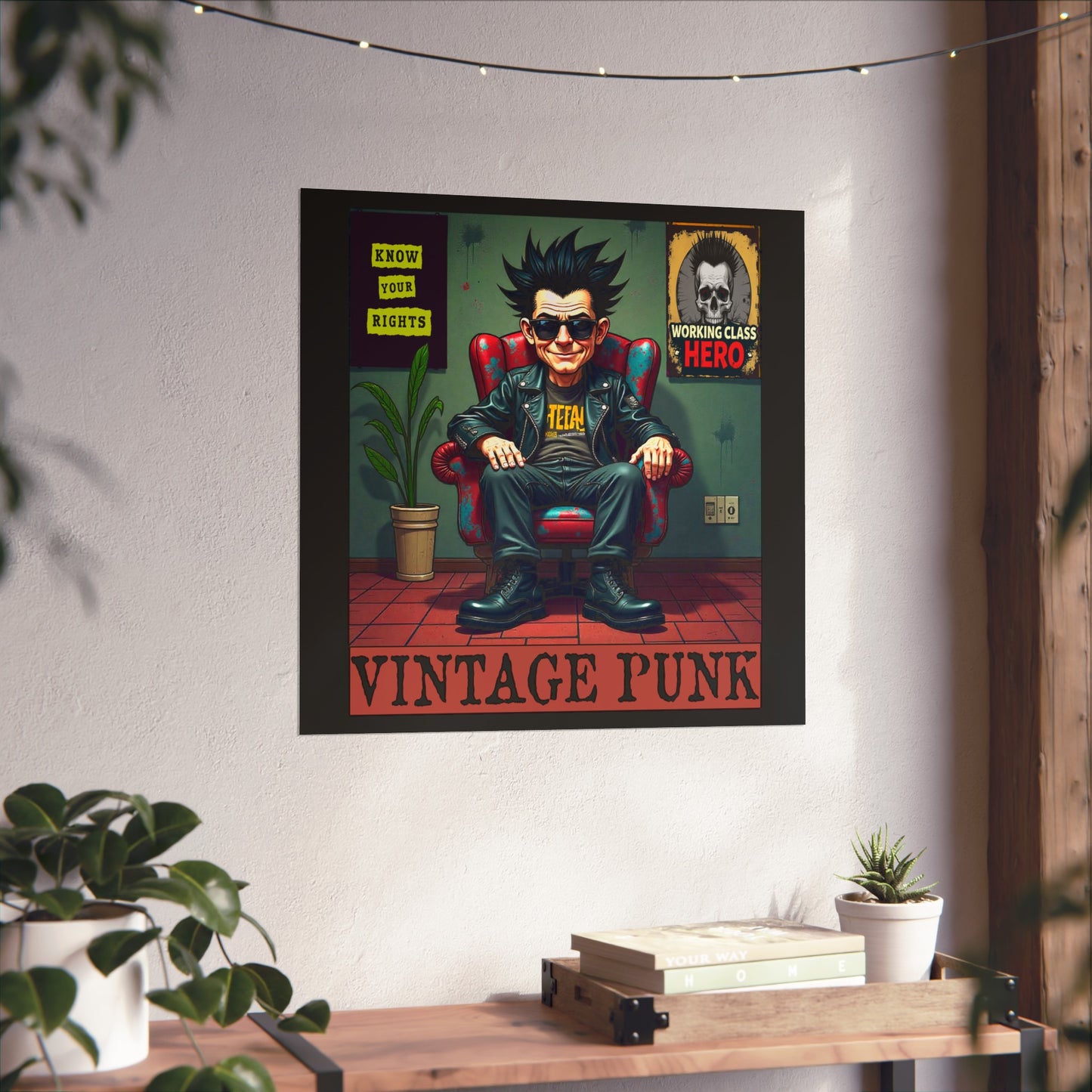 Vintage Punk Rocker Posters