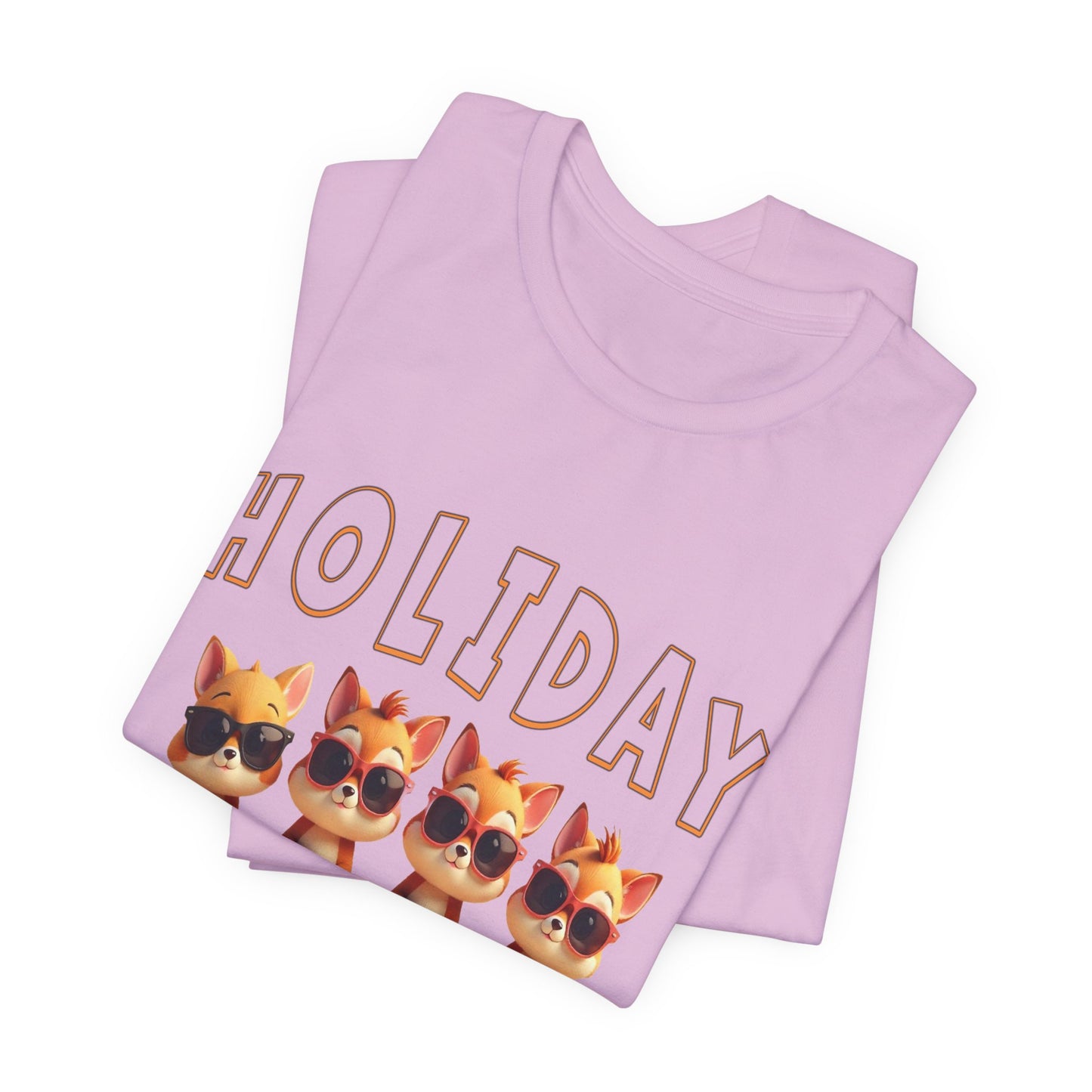 Holiday Squad Unisex Jersey Tee, Cute Pet T-shirt, Fun Family Shirt, Pet Lovers