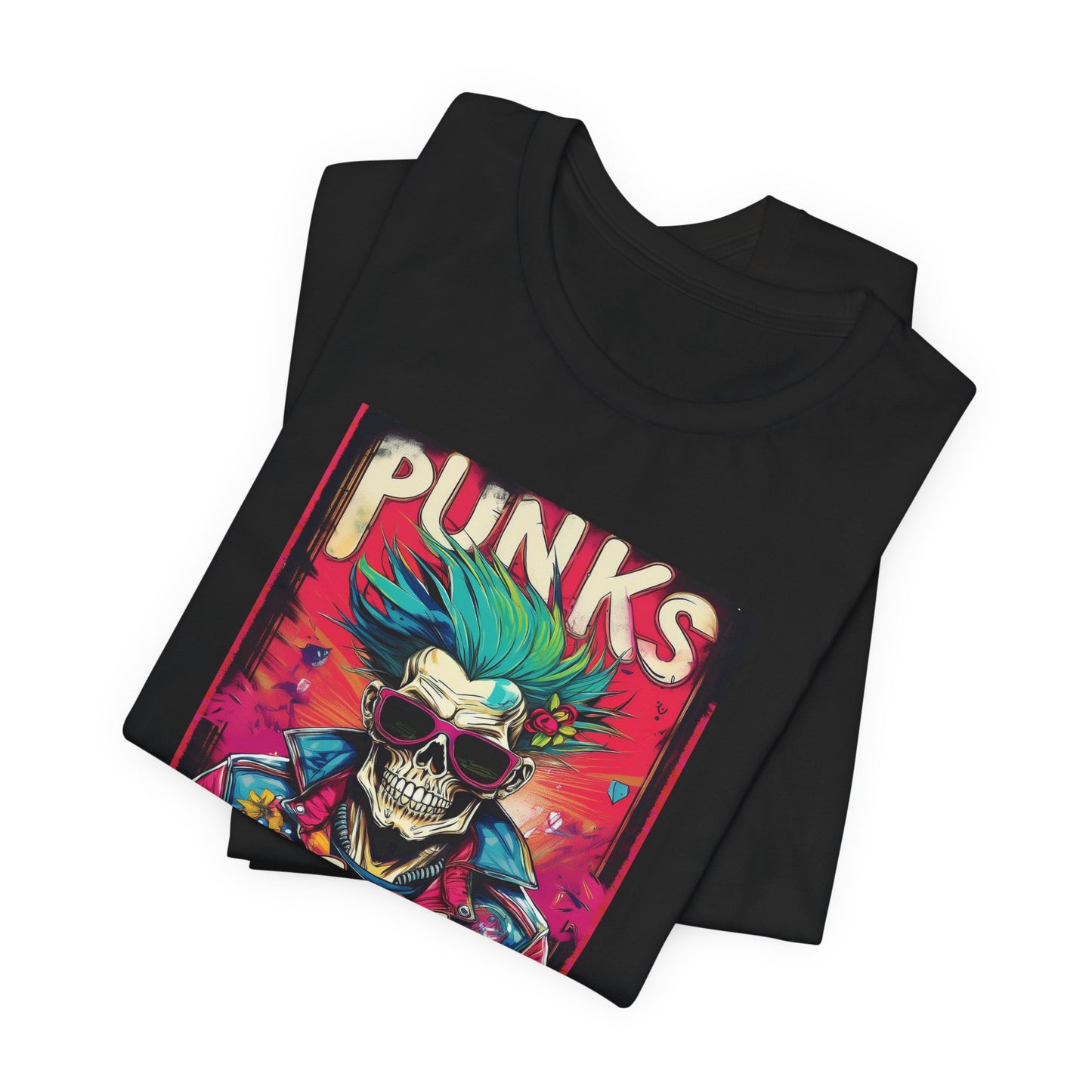Punks Not Dead Graphic Tee - Unisex Jersey Short Sleeve Shirt