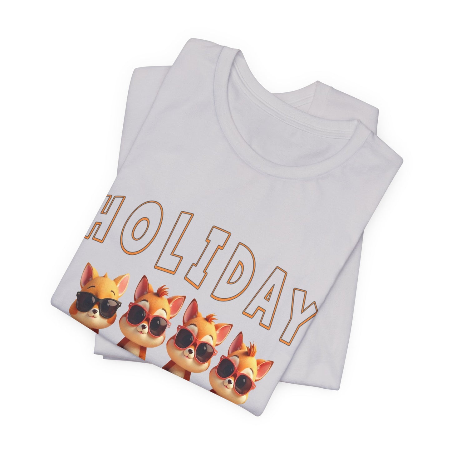 Holiday Squad Unisex Jersey Tee, Cute Pet T-shirt, Fun Family Shirt, Pet Lovers