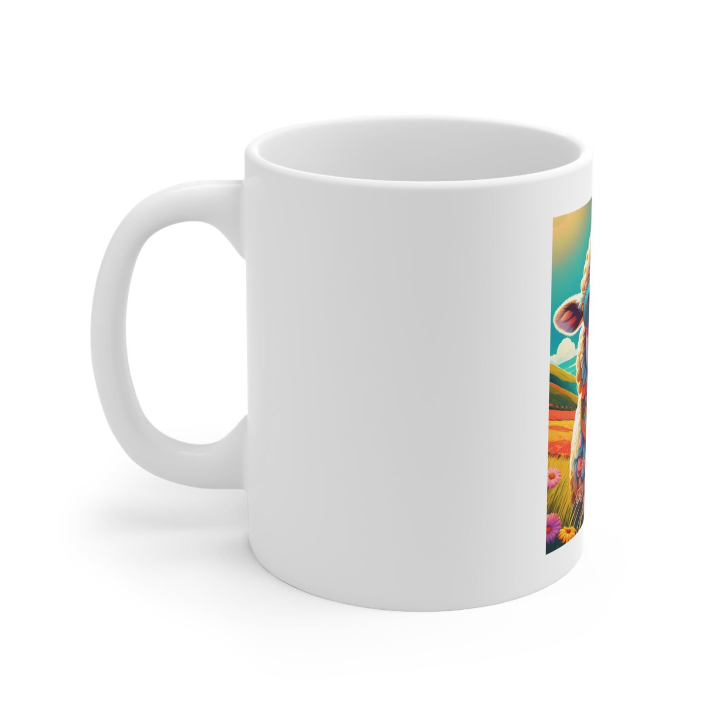 Whimsical Sheep Coffee Mug - Perfect for Cozy Mornings