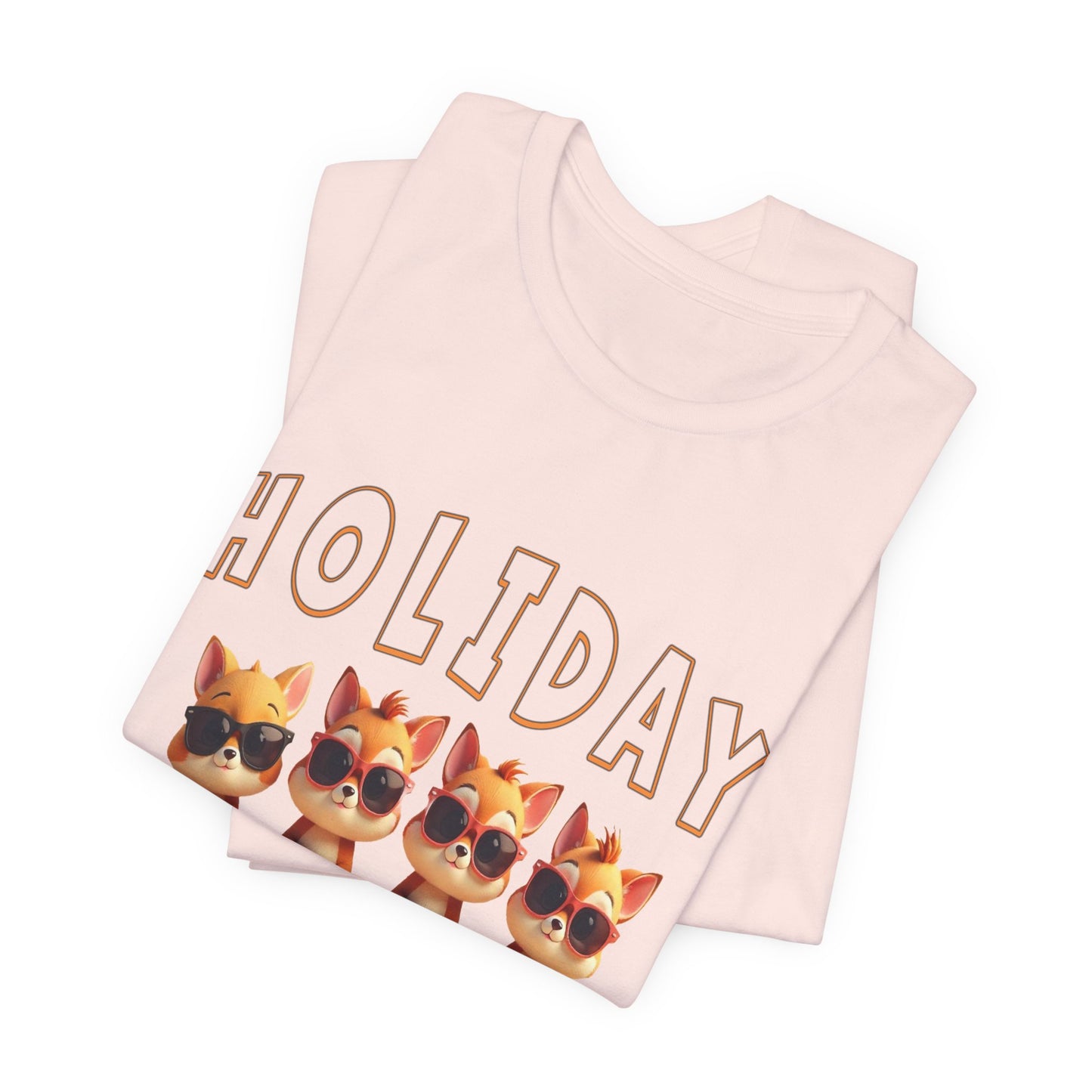 Holiday Squad Unisex Jersey Tee, Cute Pet T-shirt, Fun Family Shirt, Pet Lovers