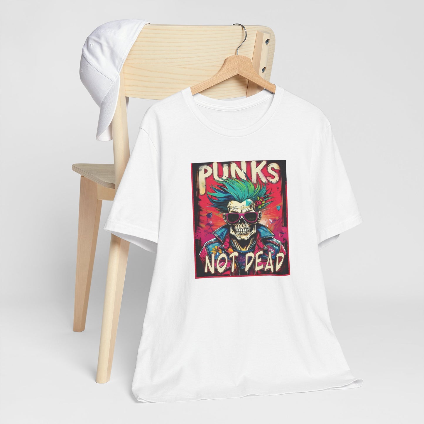Punks Not Dead Graphic Tee - Unisex Jersey Short Sleeve Shirt