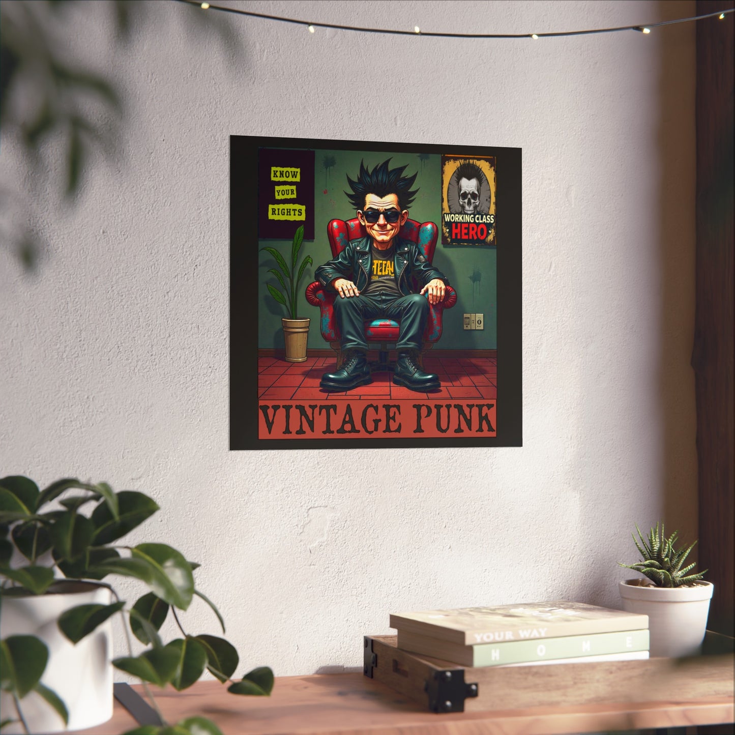 Vintage Punk Rocker Posters