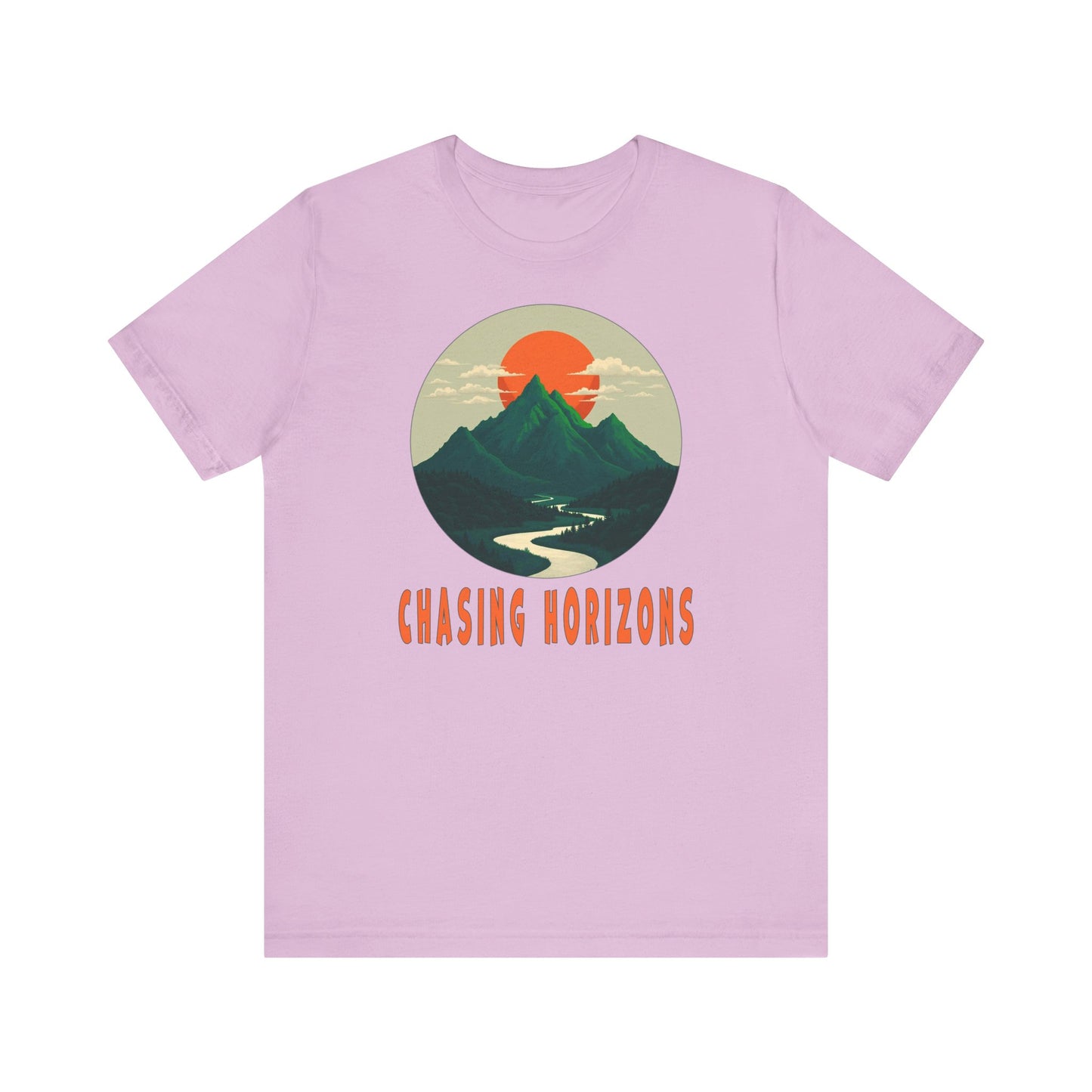 Chasing Horizons Unisex Short Sleeve Tee - Adventure Inspired T-Shirt