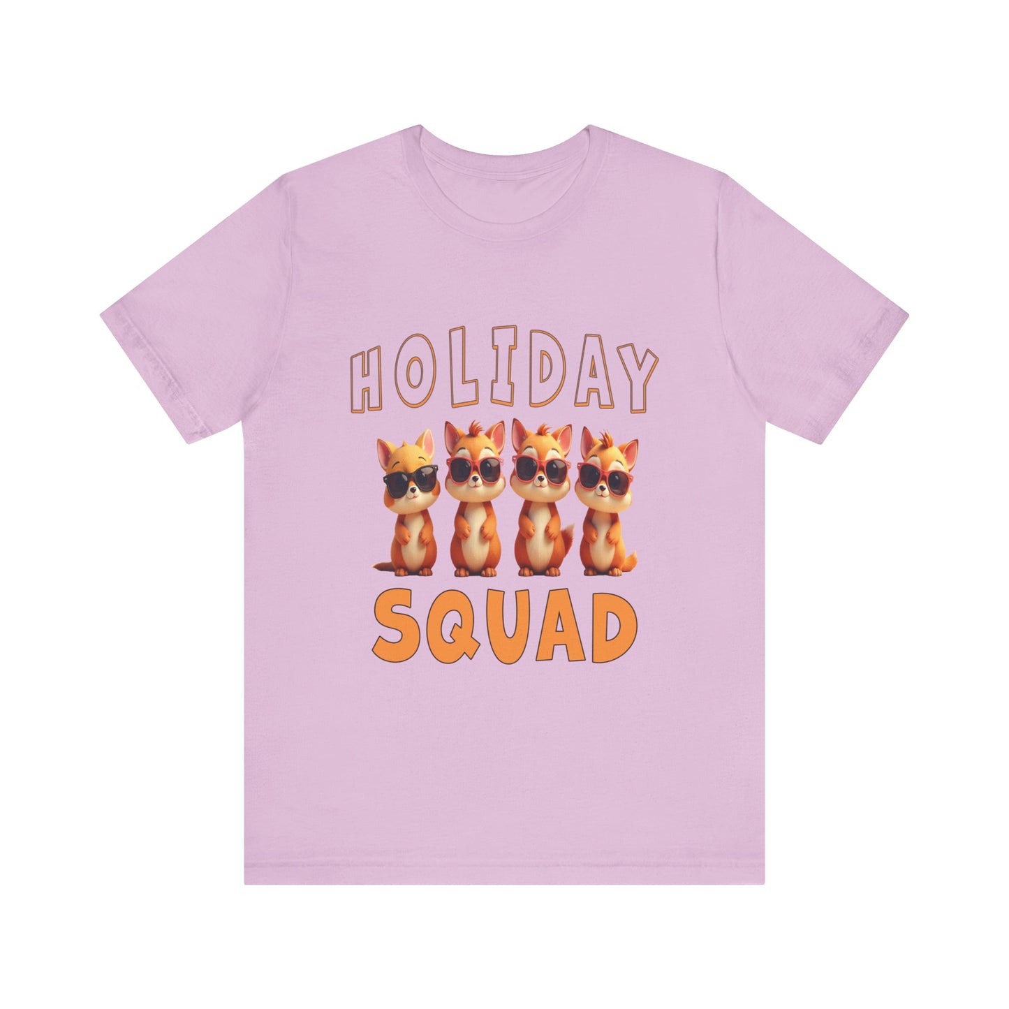 Holiday Squad Unisex Jersey Tee, Cute Pet T-shirt, Fun Family Shirt, Pet Lovers