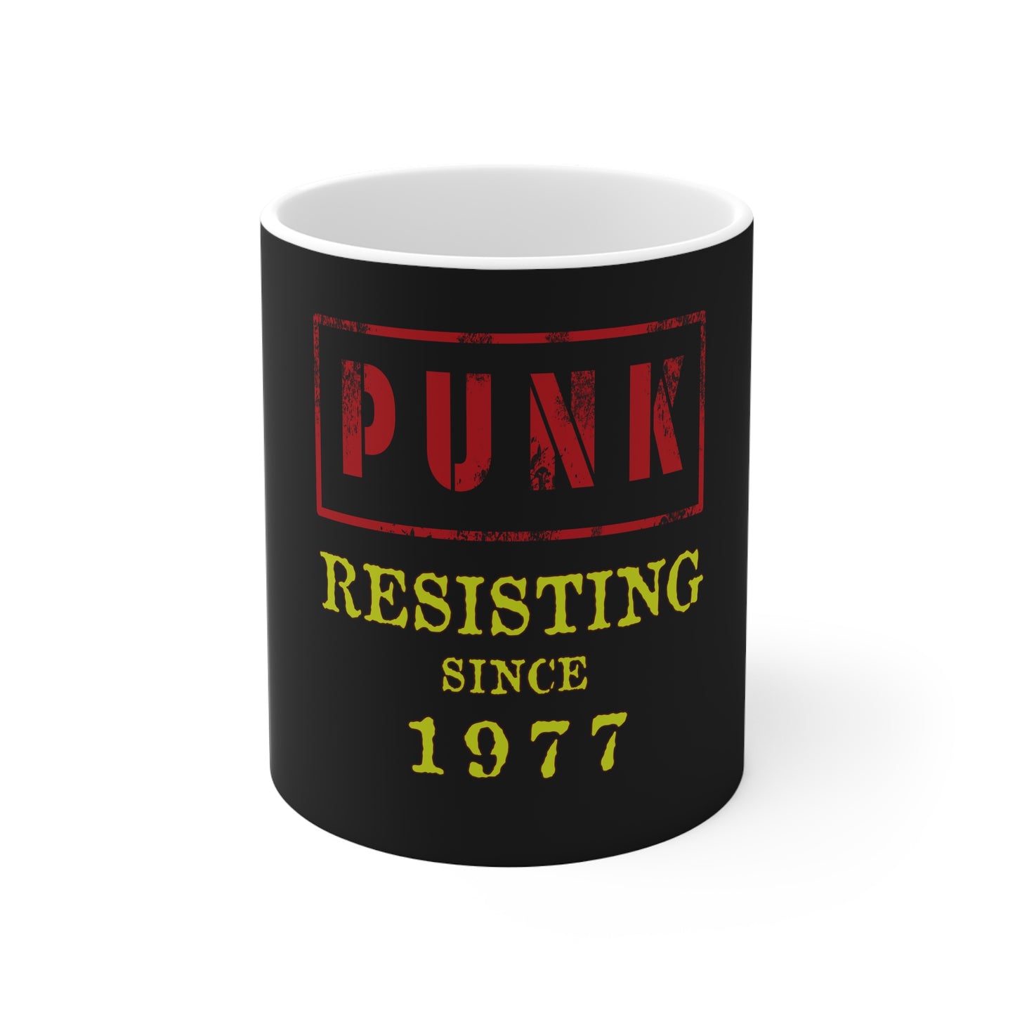 resisting since 1977 mug