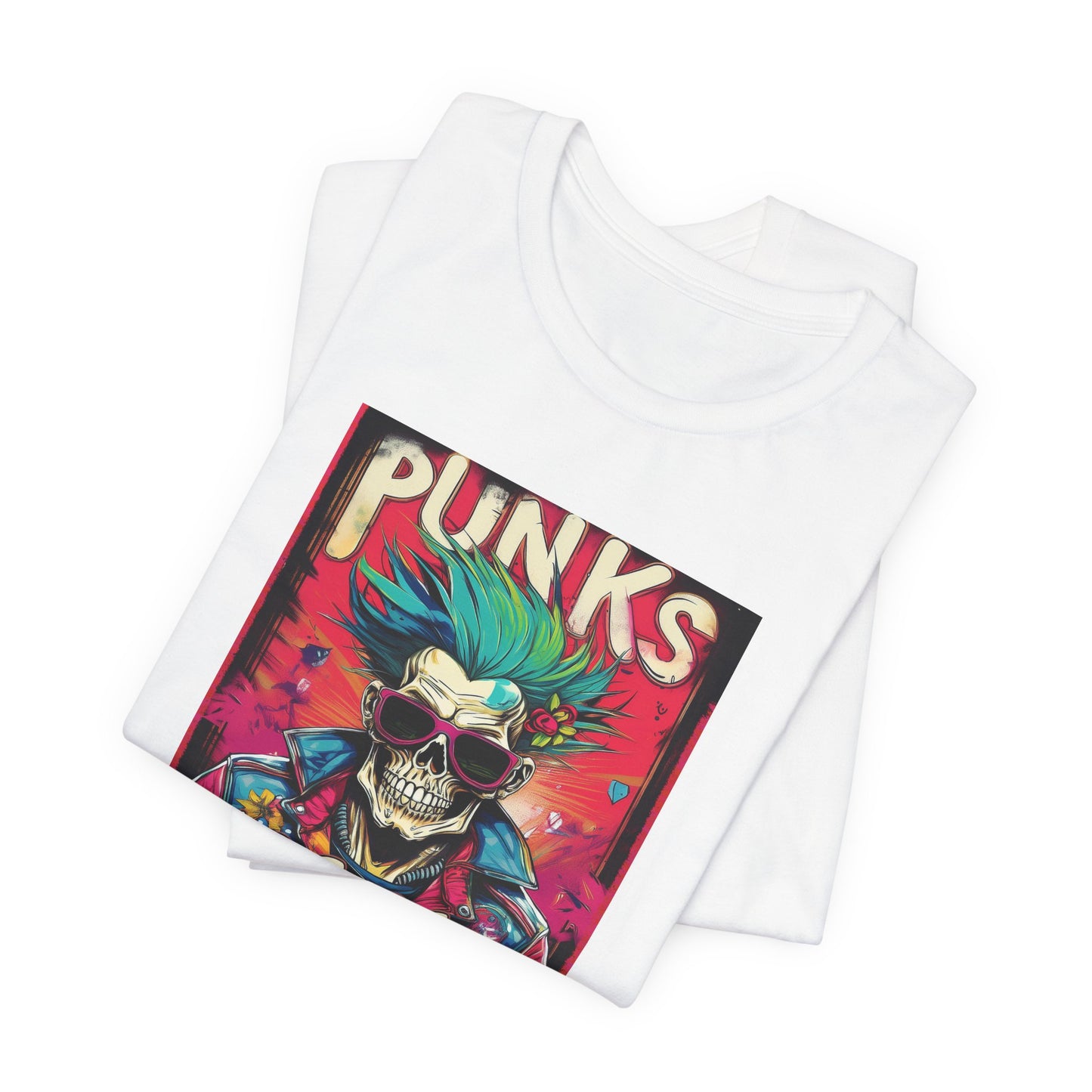 Punks Not Dead Graphic Tee - Unisex Jersey Short Sleeve Shirt