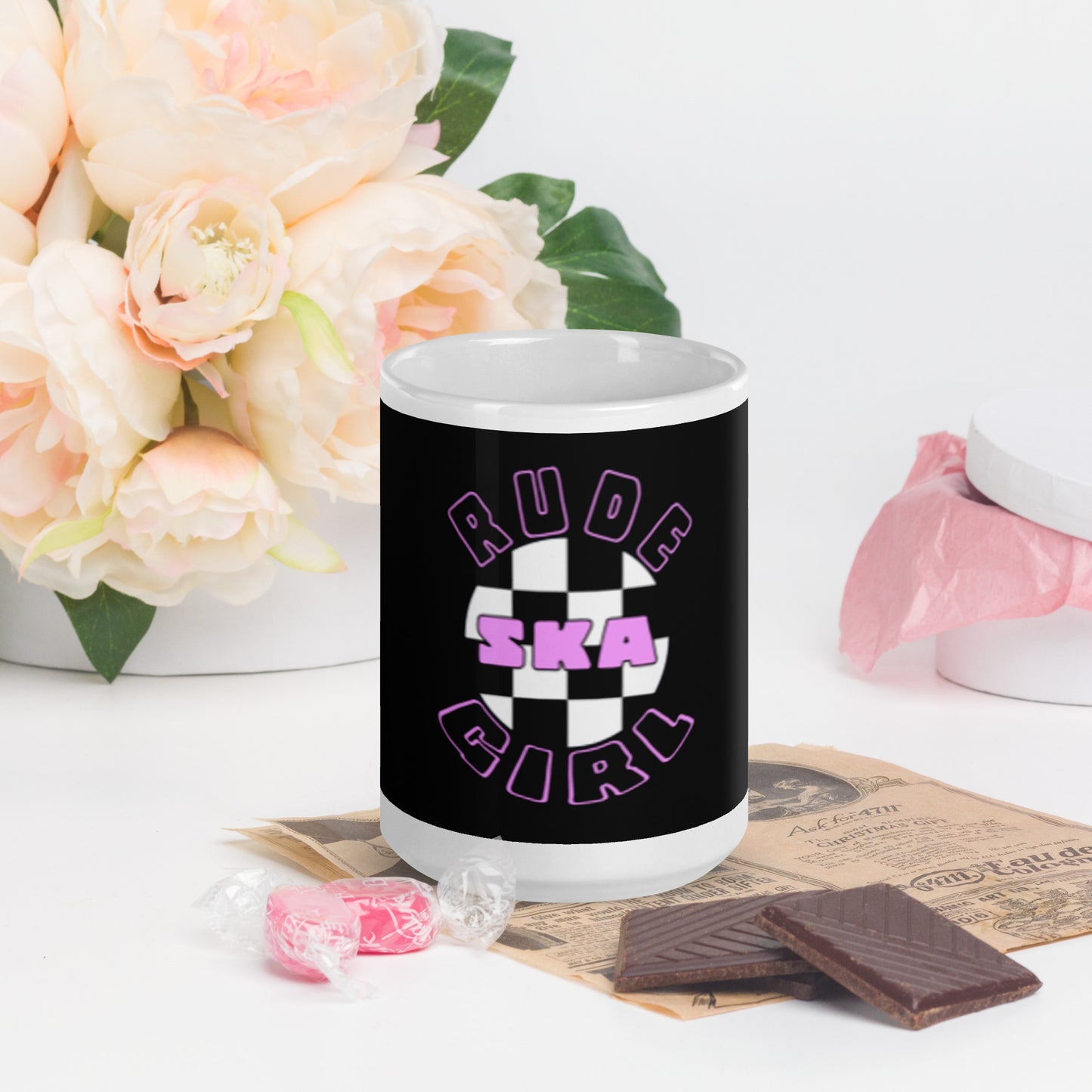 Ska Rude Girl coffee mug