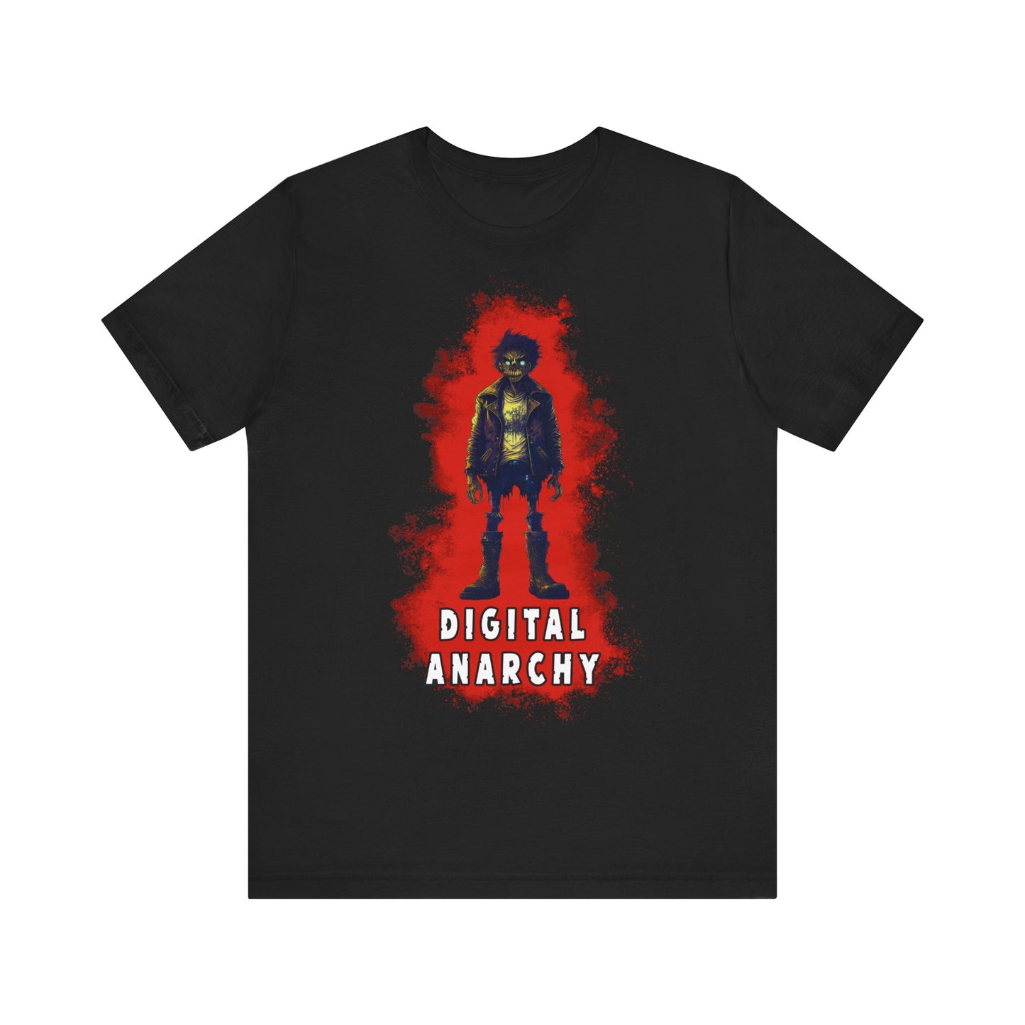 Digital Anarchy Graphic Tee - Unisex Short Sleeve T-Shirt for Rebels and Creatives