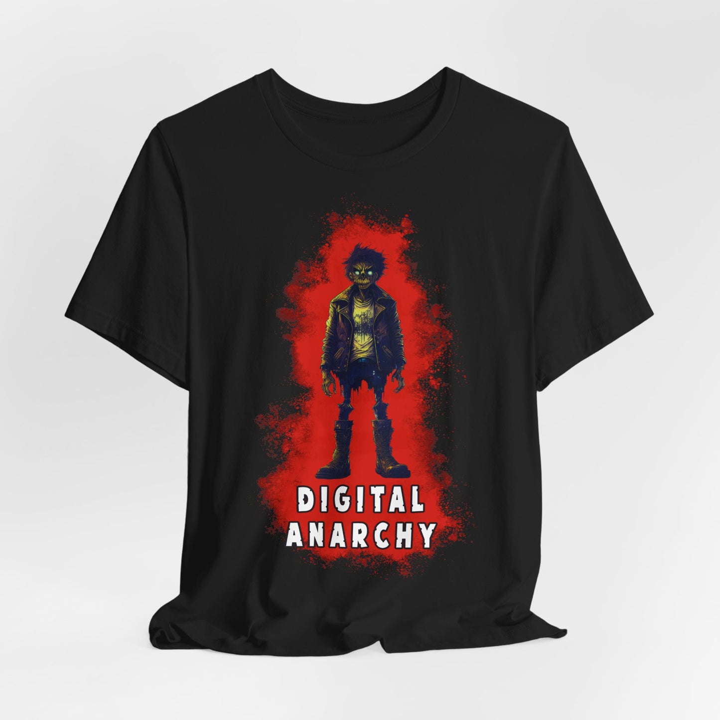 Digital Anarchy Graphic Tee - Unisex Short Sleeve T-Shirt for Rebels and Creatives