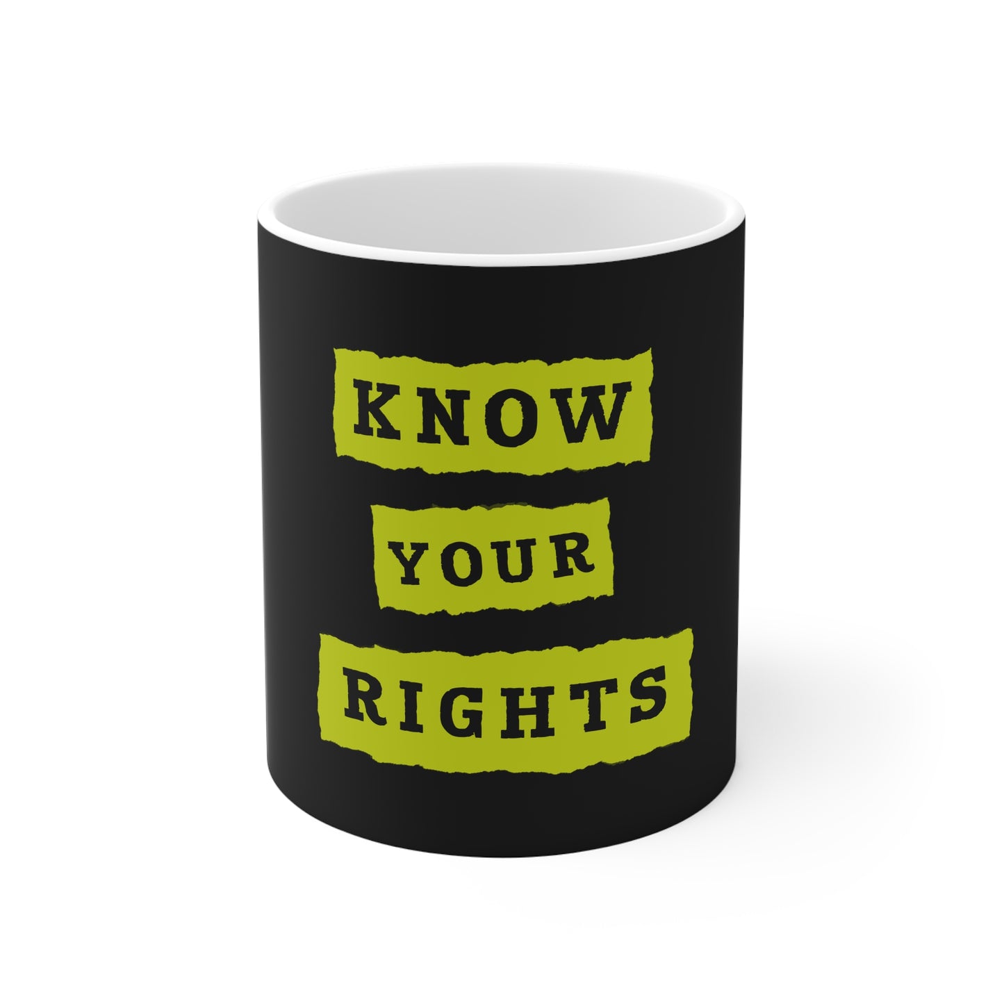 know your rights mug