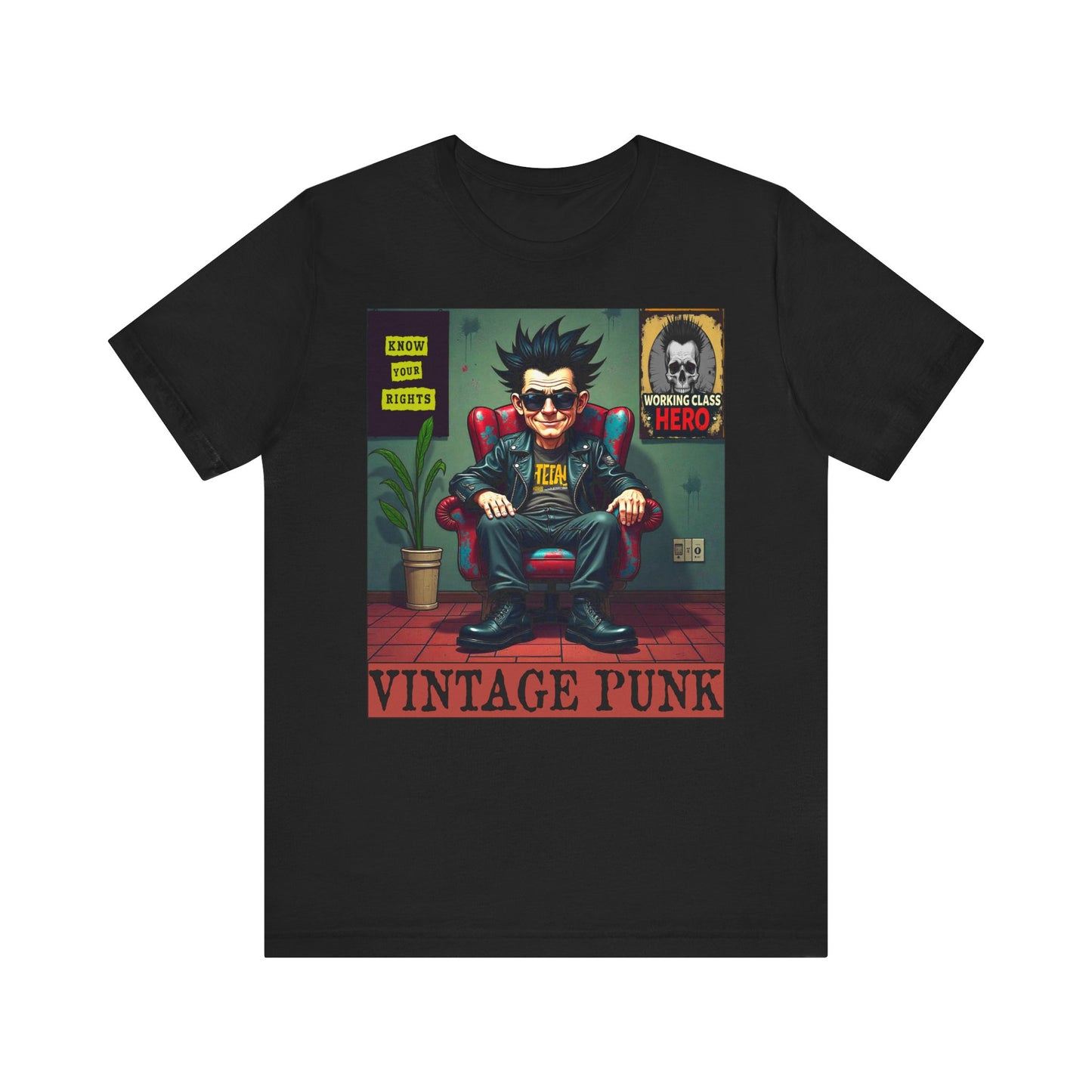 Vintage Punk Rocker Tee