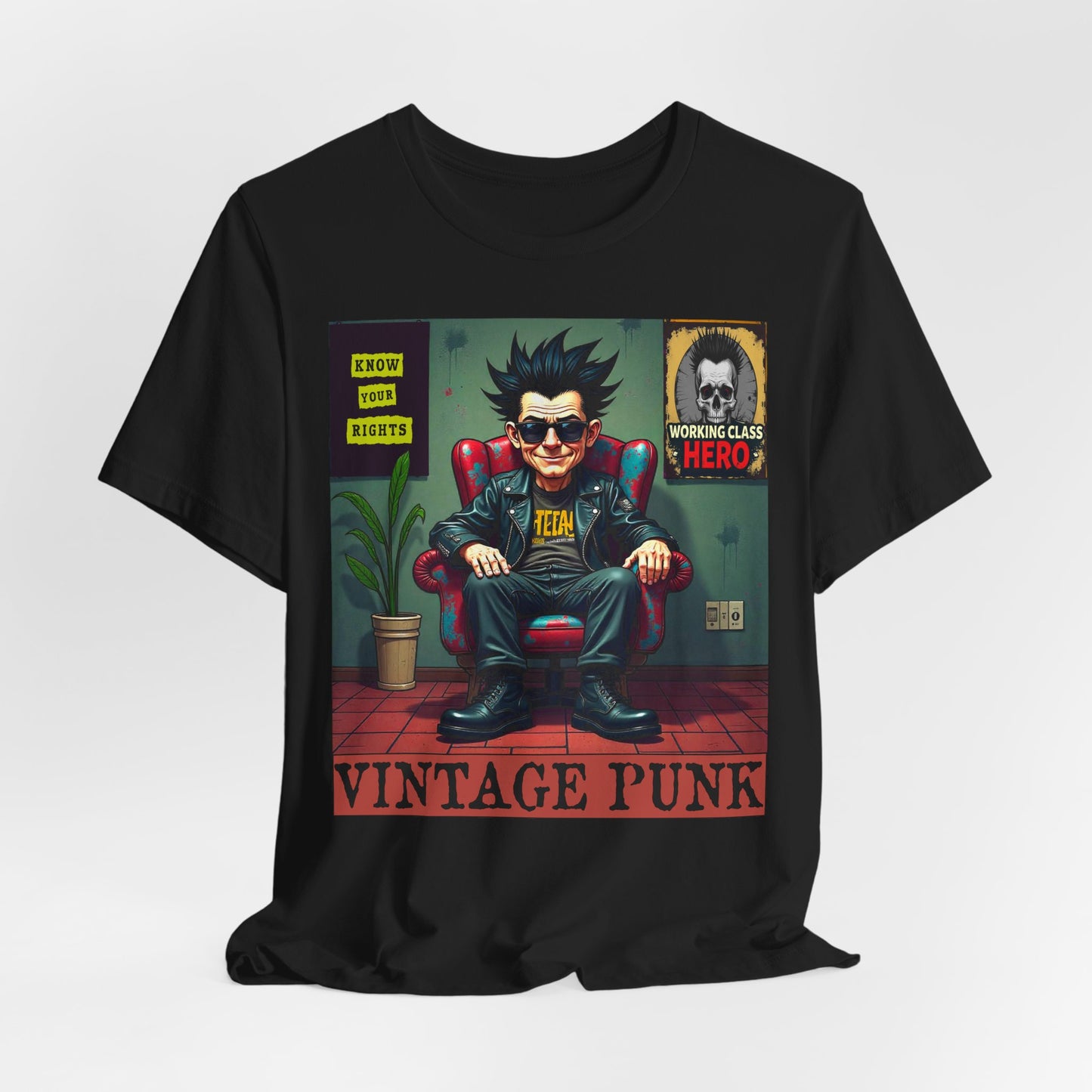 Vintage Punk Rocker Tee