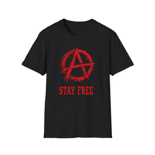 Punk T-Shirt 'Stay Free'