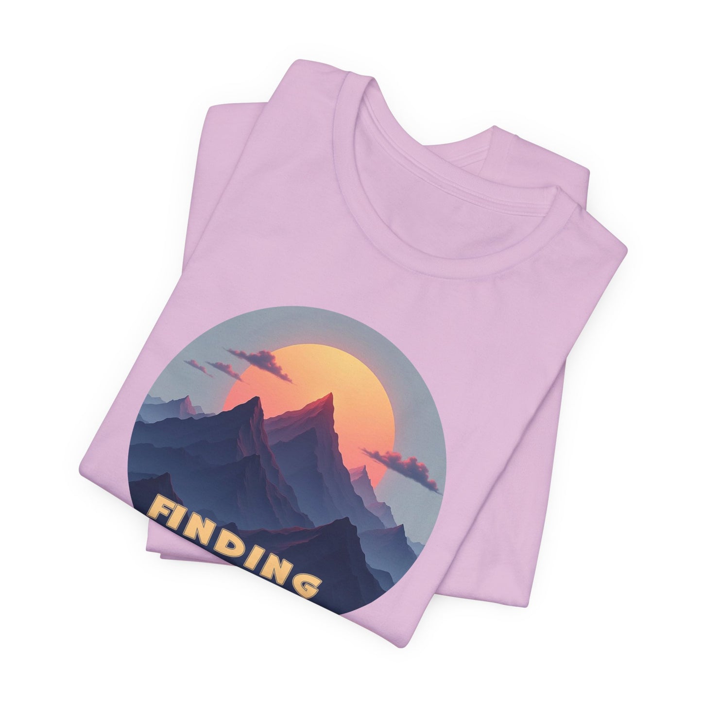 Adventure Seeking Unisex Jersey Tee - 'Finding Adventure' Mountain Design