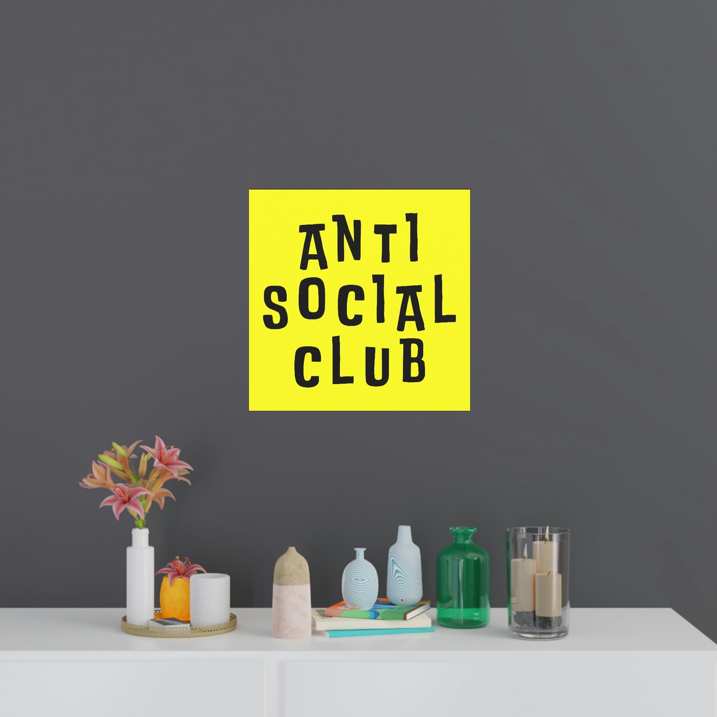 Anti social club Posters