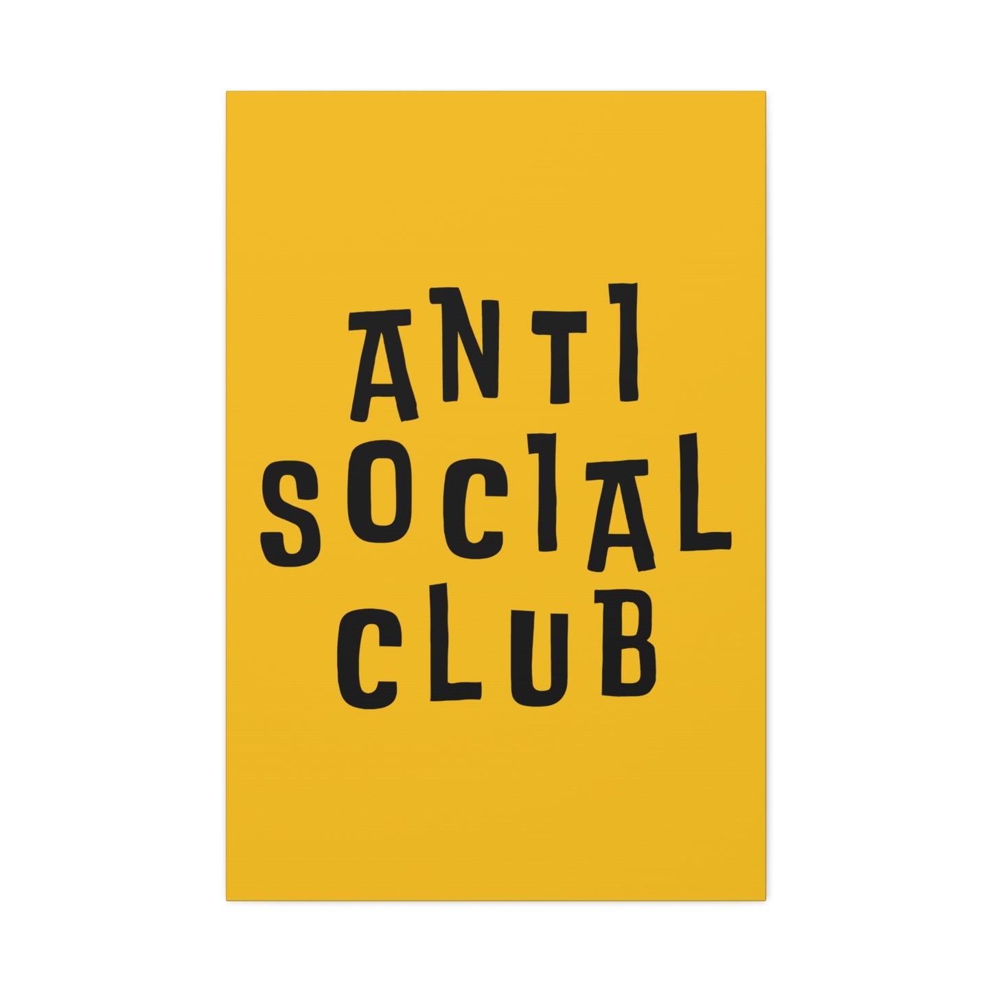 Anti Social Club Canvas