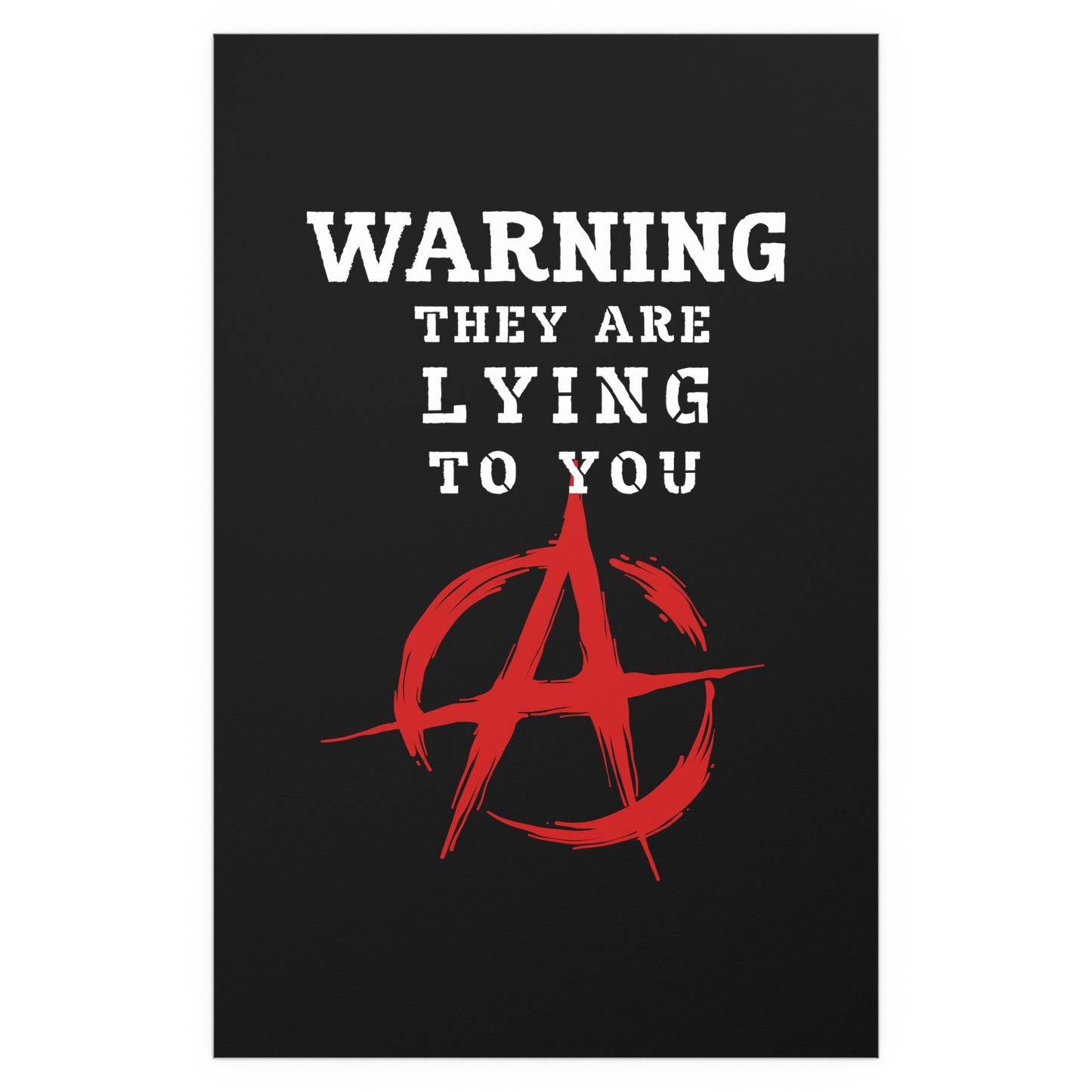 Warning they are lying to you