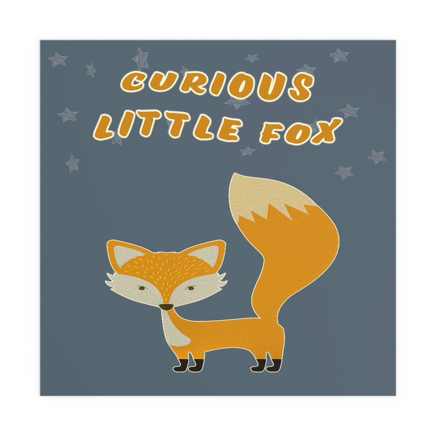 curious fox Posters