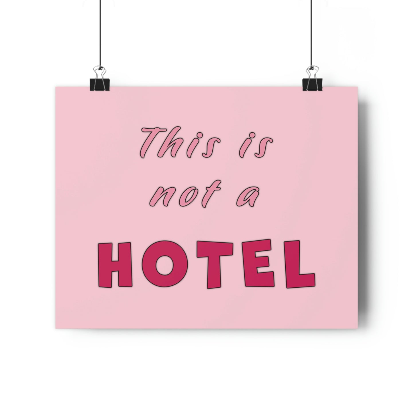 not a hotel