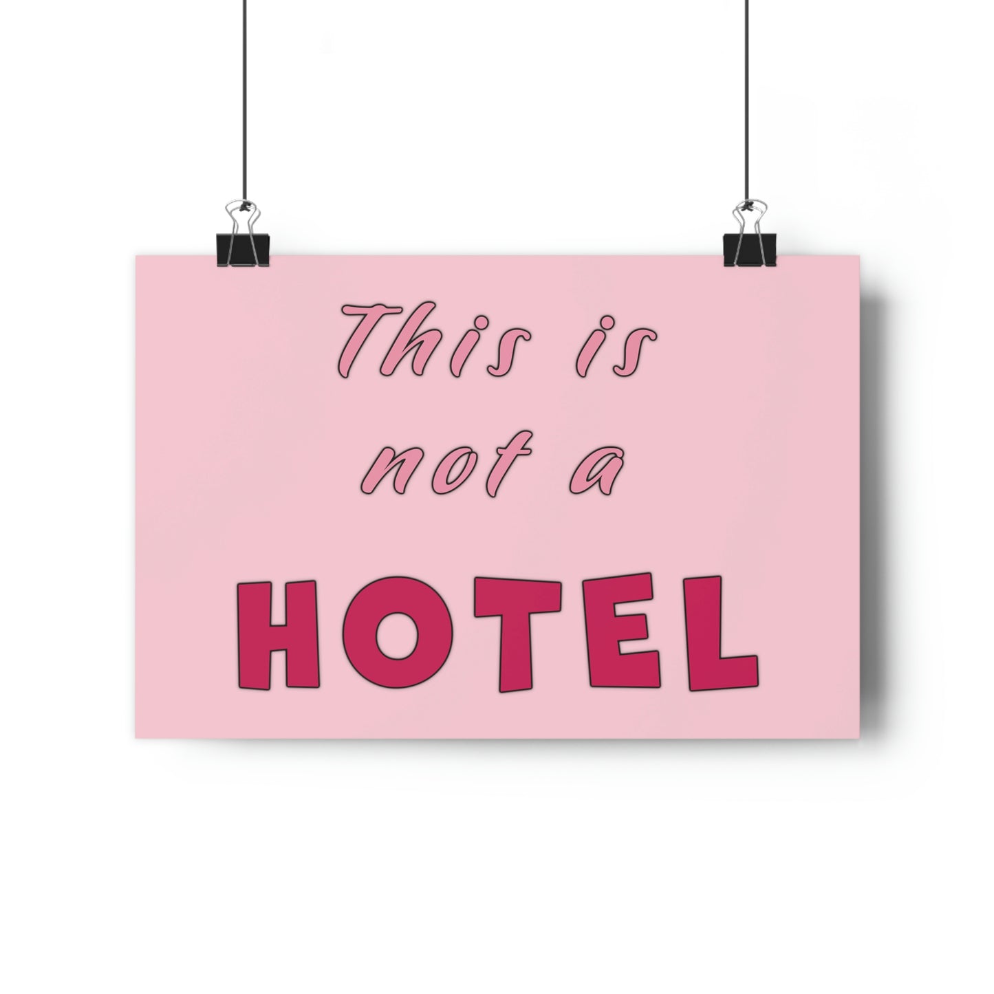 not a hotel