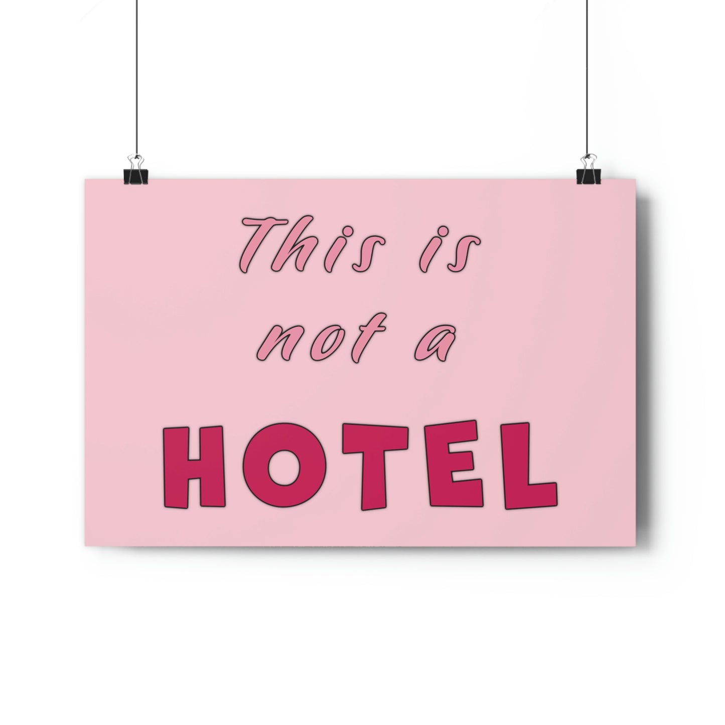 not a hotel