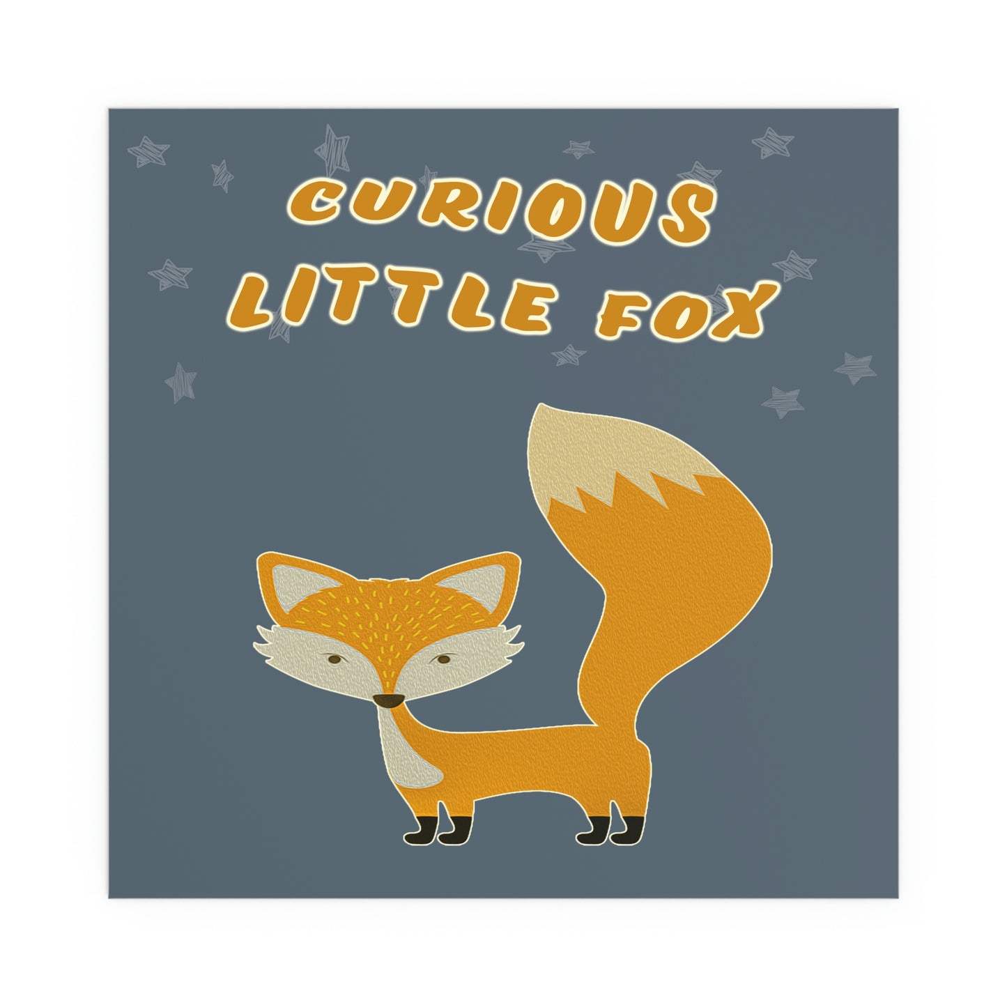 curious fox Posters