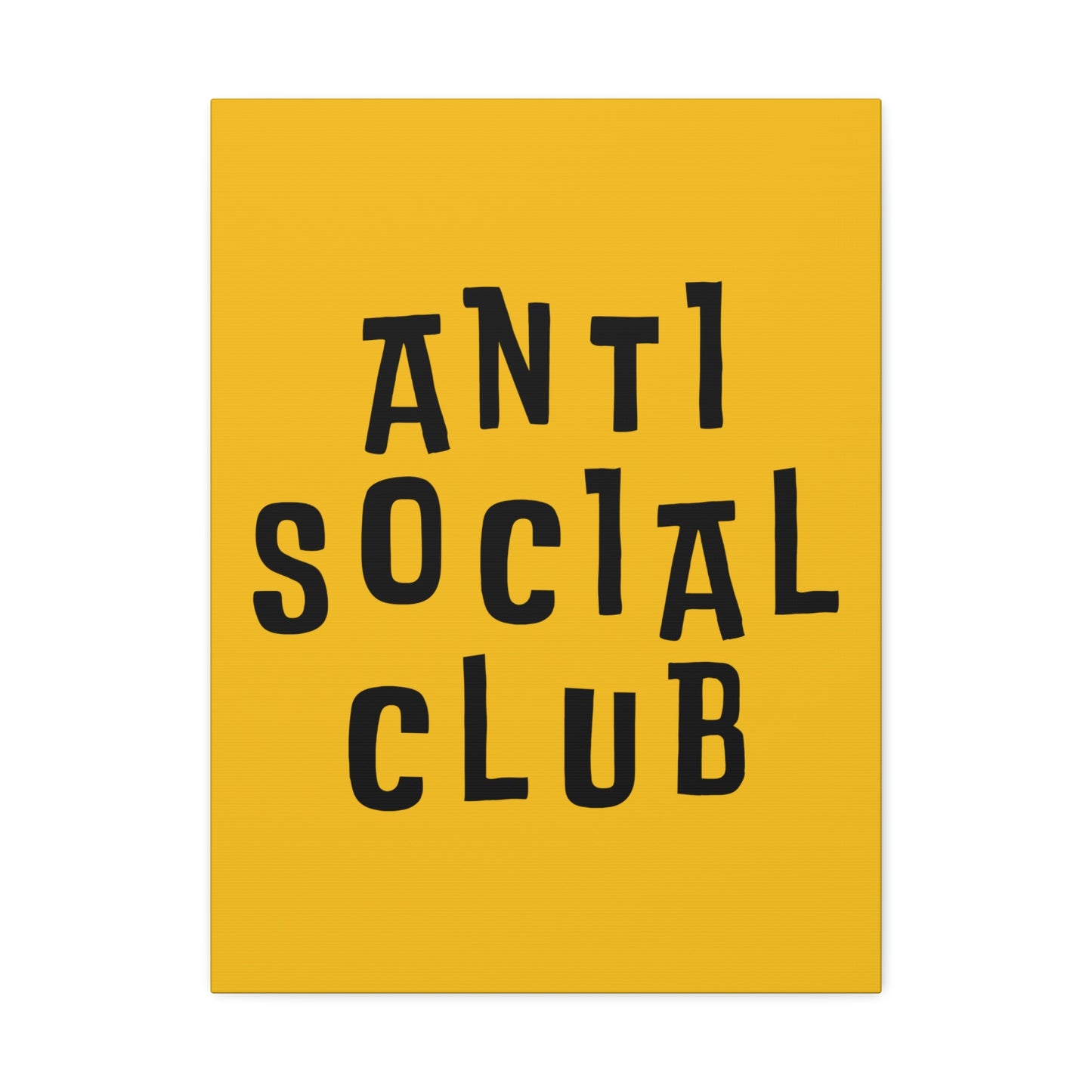 Anti Social Club Canvas