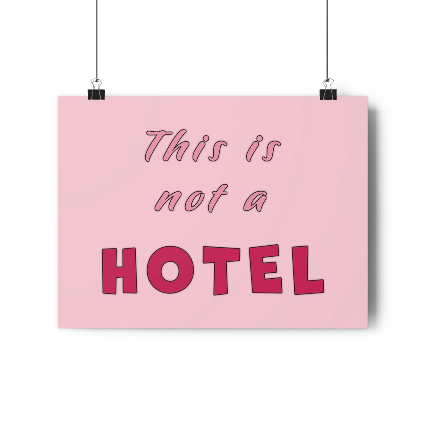 not a hotel