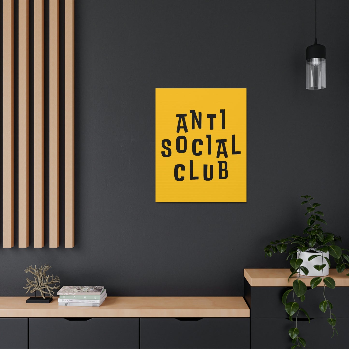 Anti Social Club Canvas