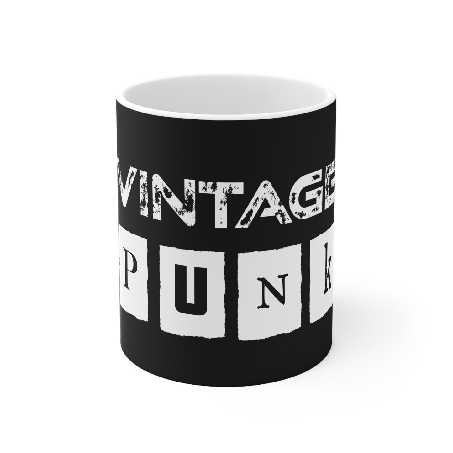 Vintage Punk coffee cup