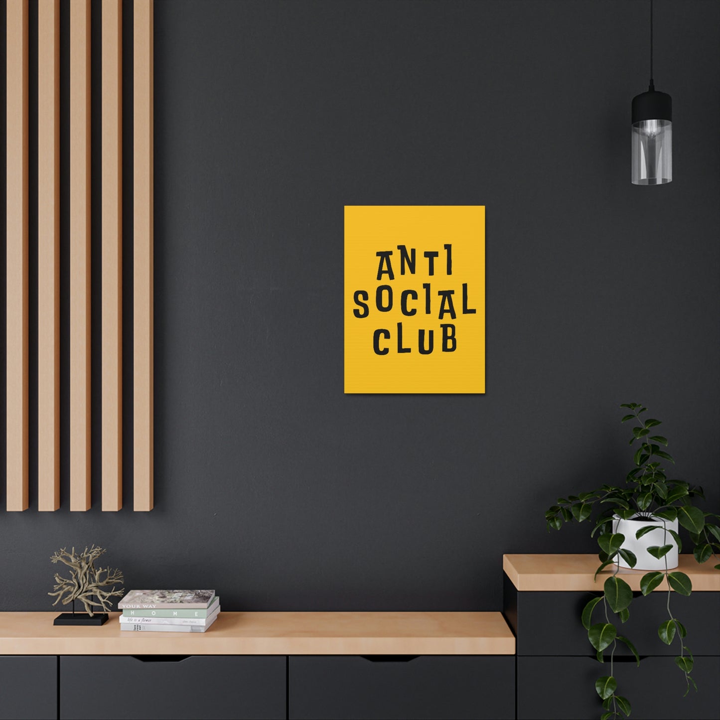 Anti Social Club Canvas