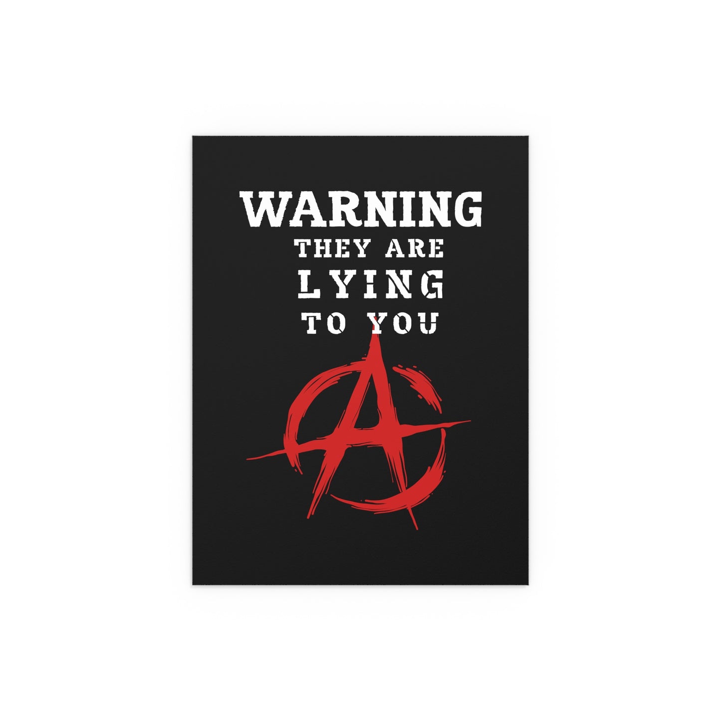 Warning they are lying to you