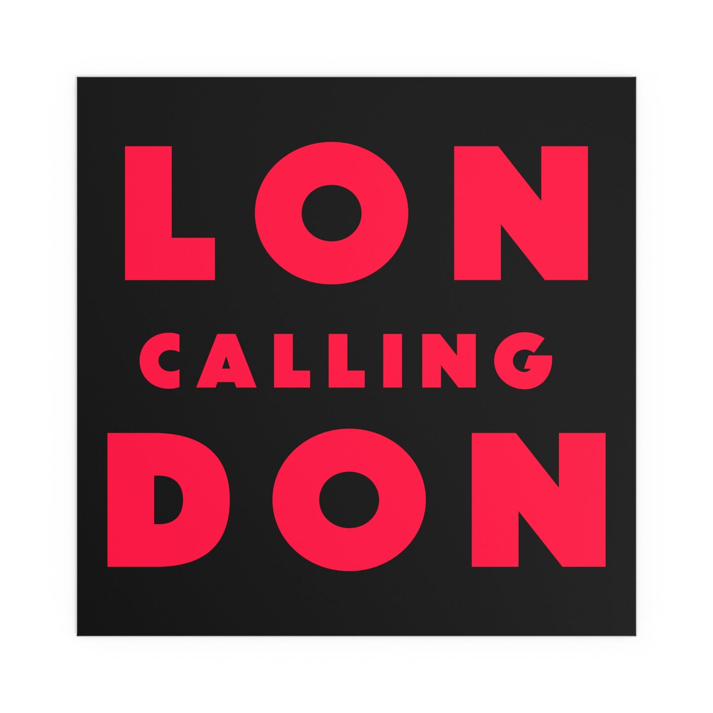 London calling poster