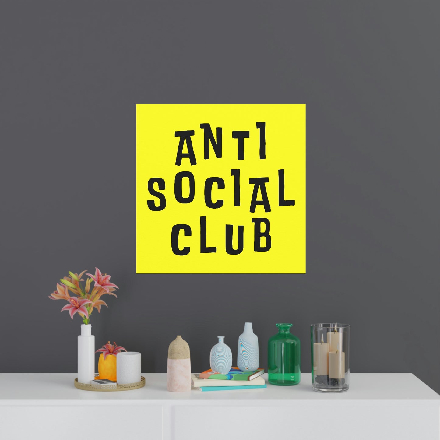 Anti social club Posters