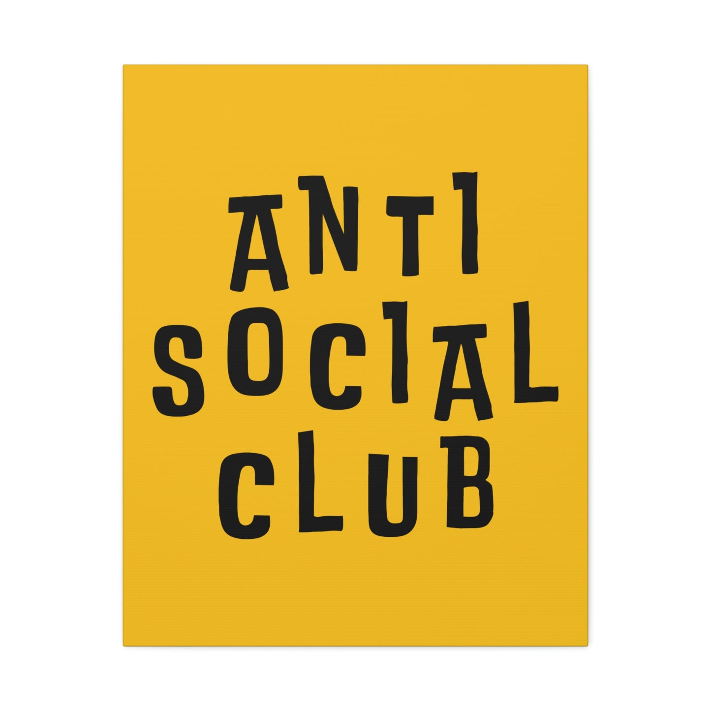 Anti Social Club Canvas