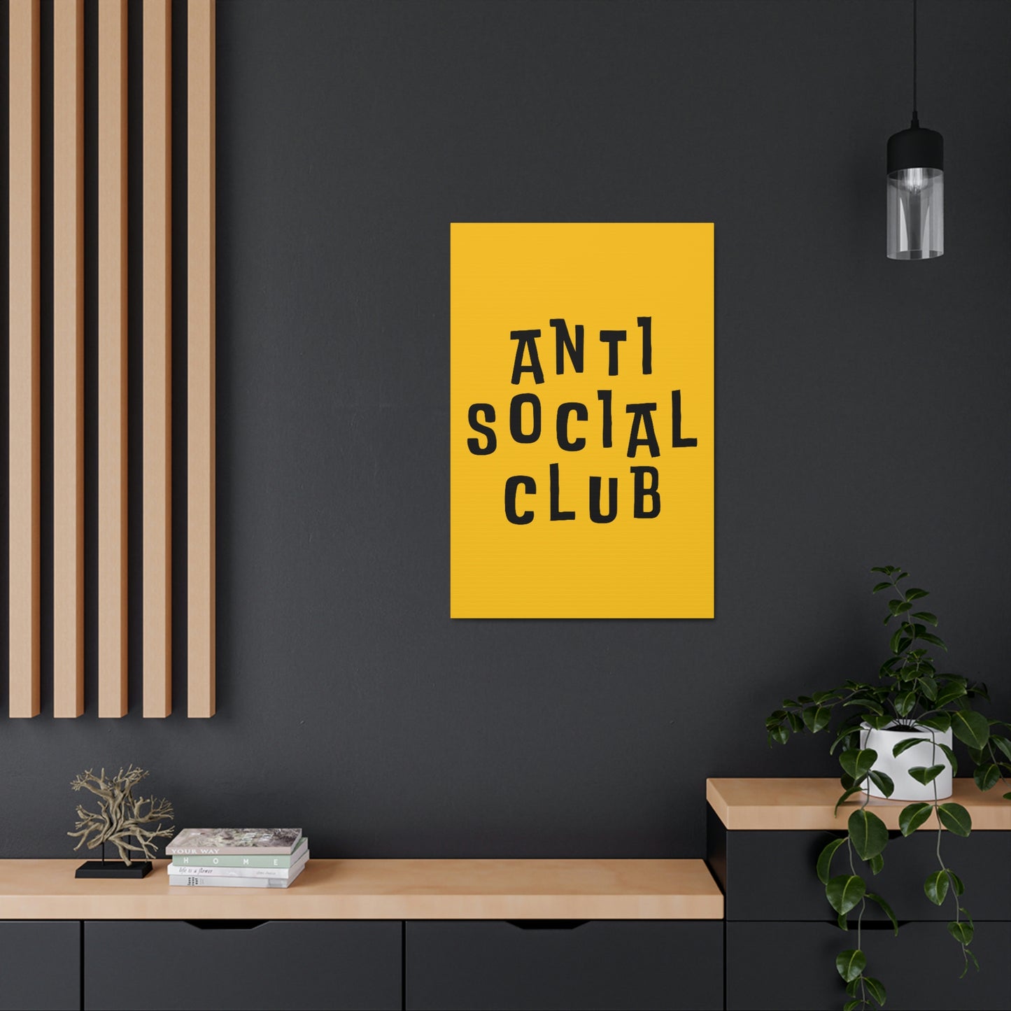 Anti Social Club Canvas