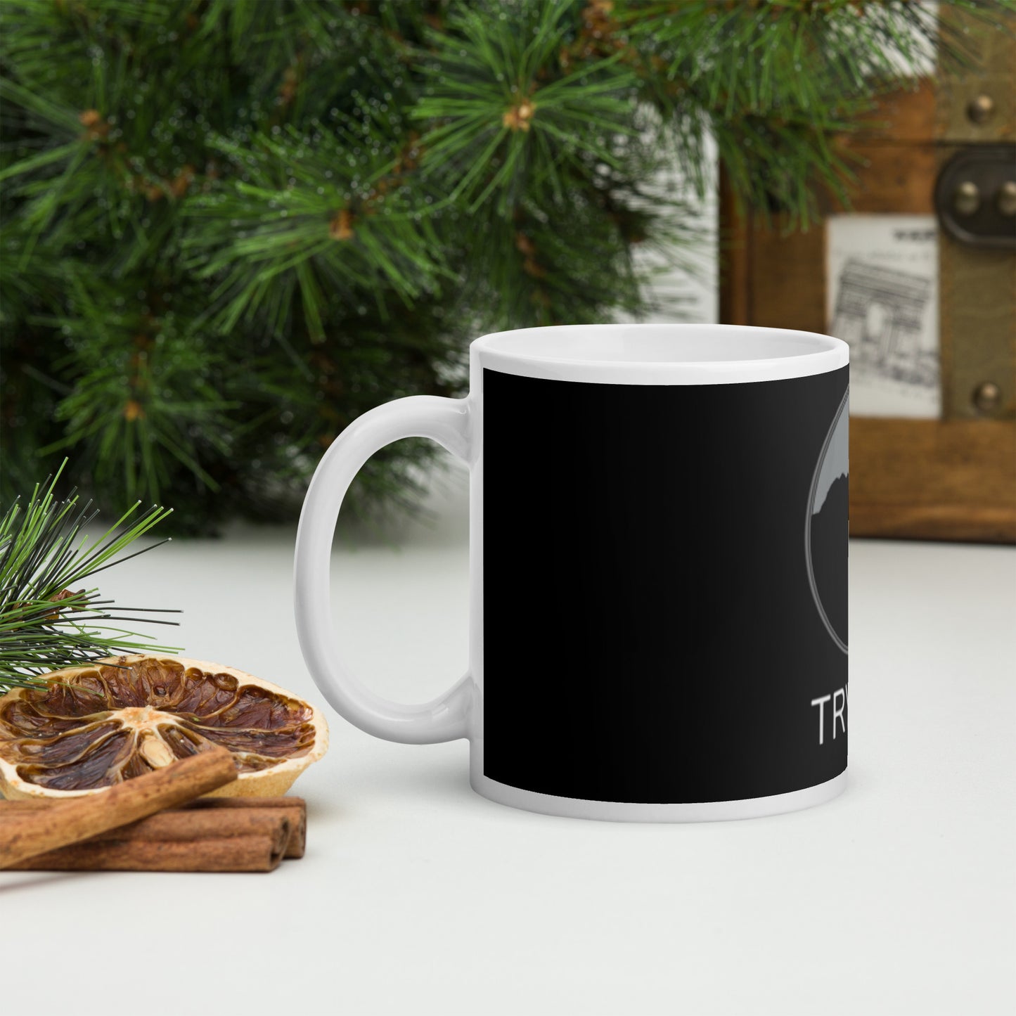 Tryfan Snowdonia coffee mug