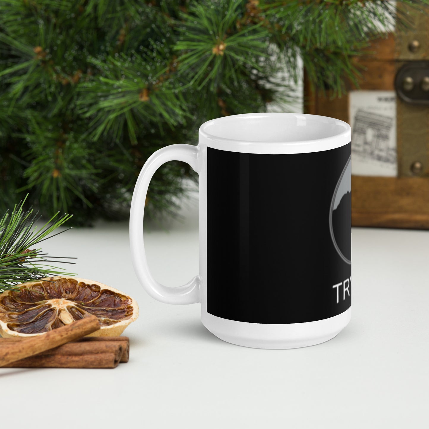 Tryfan Snowdonia coffee mug